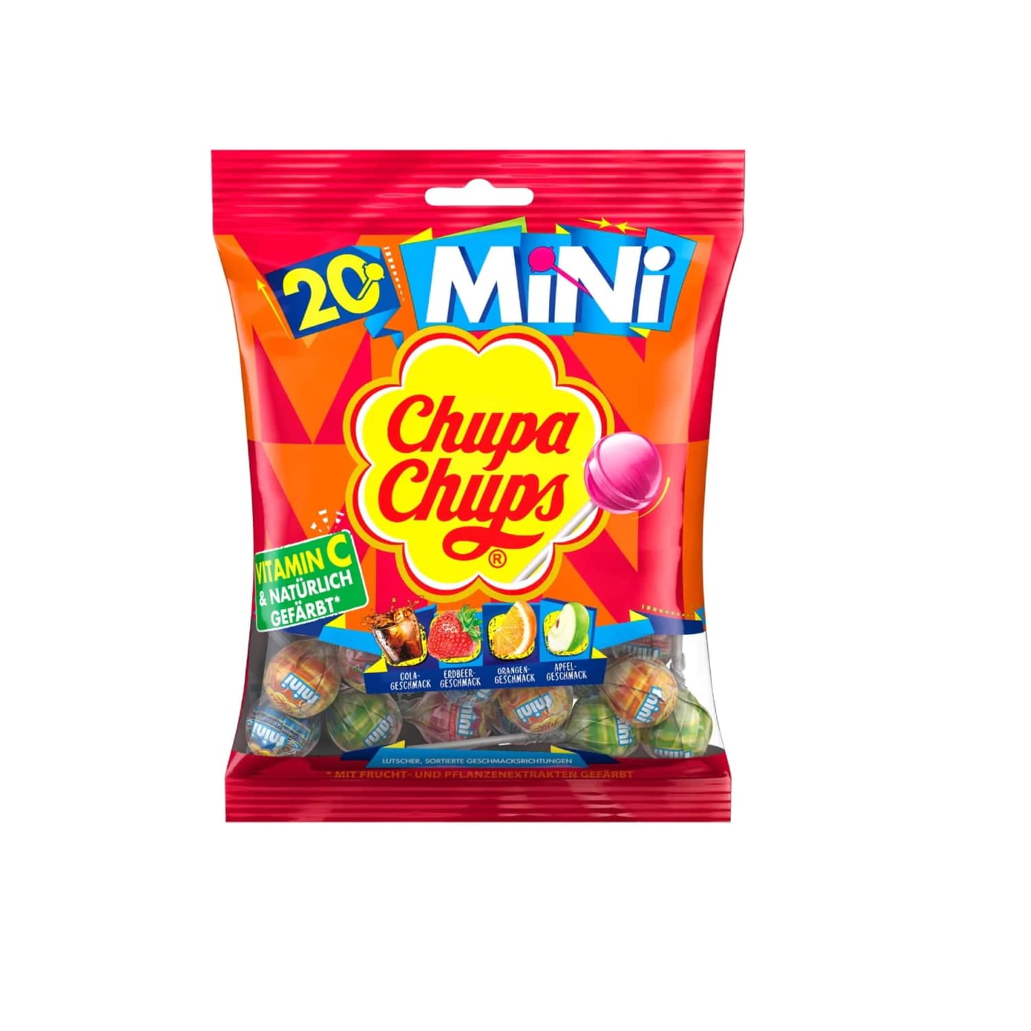 Леденцы MINI CHUPA CHUPS, 120 г