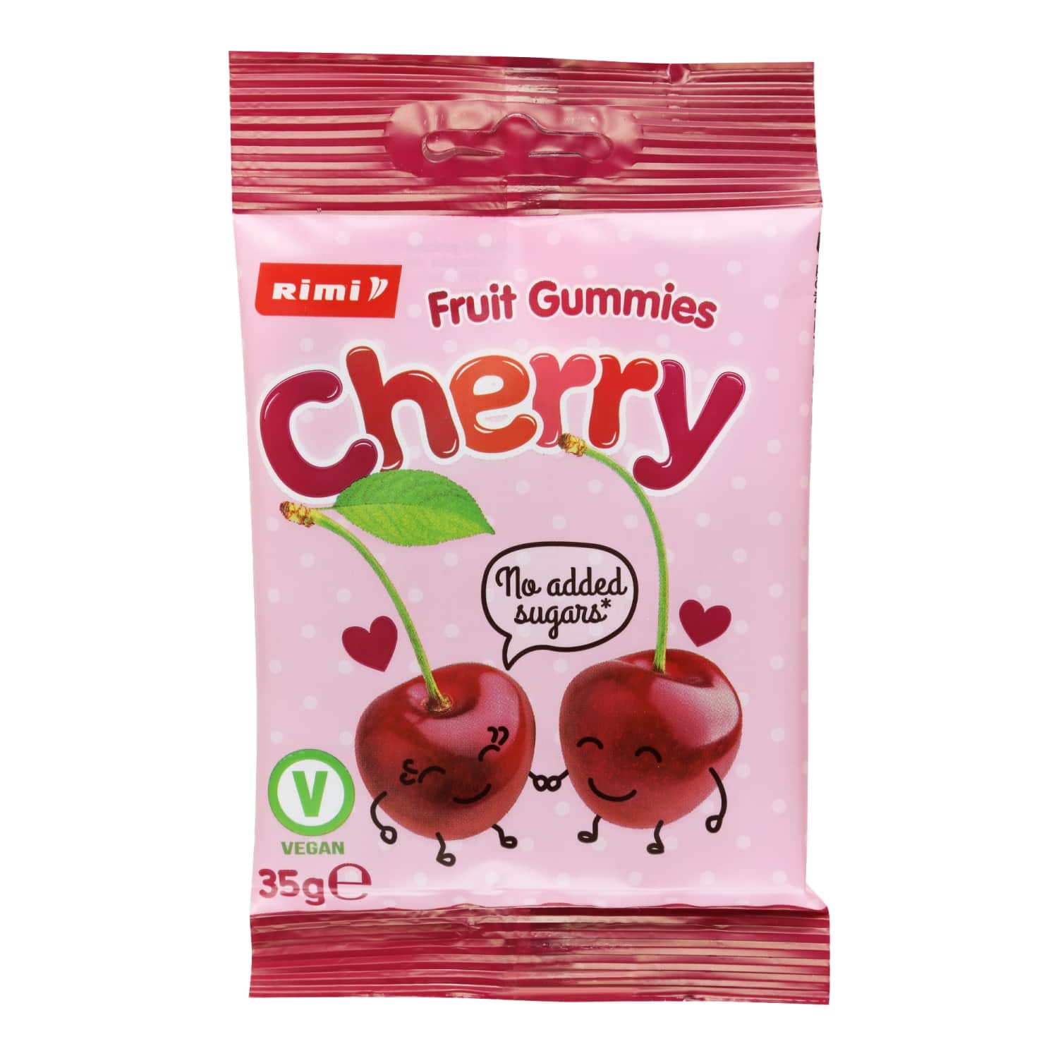 Fruit gummies RIMI CHERRY, 35 g