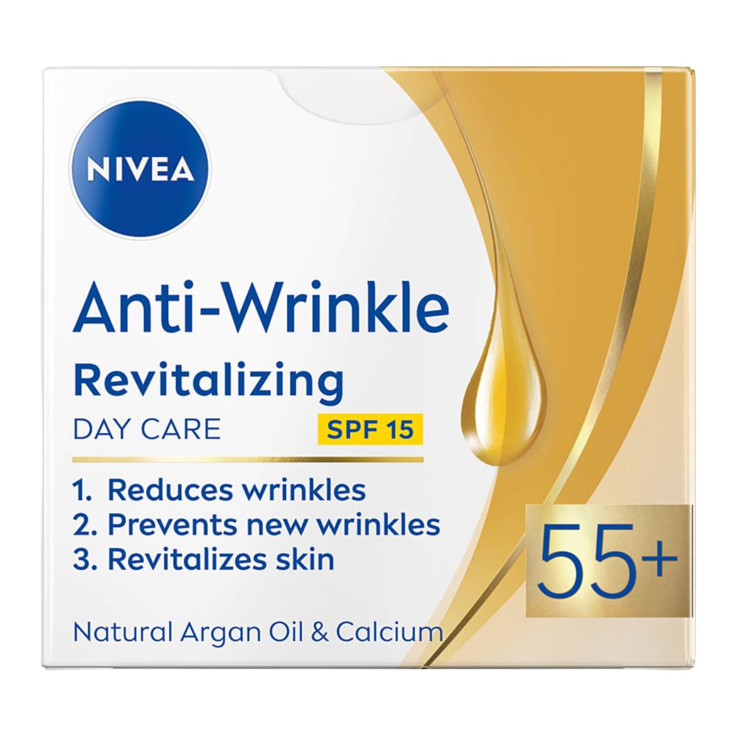 Восстанавливающий крем для лица против морщин NIVEA 55+, 50 мл