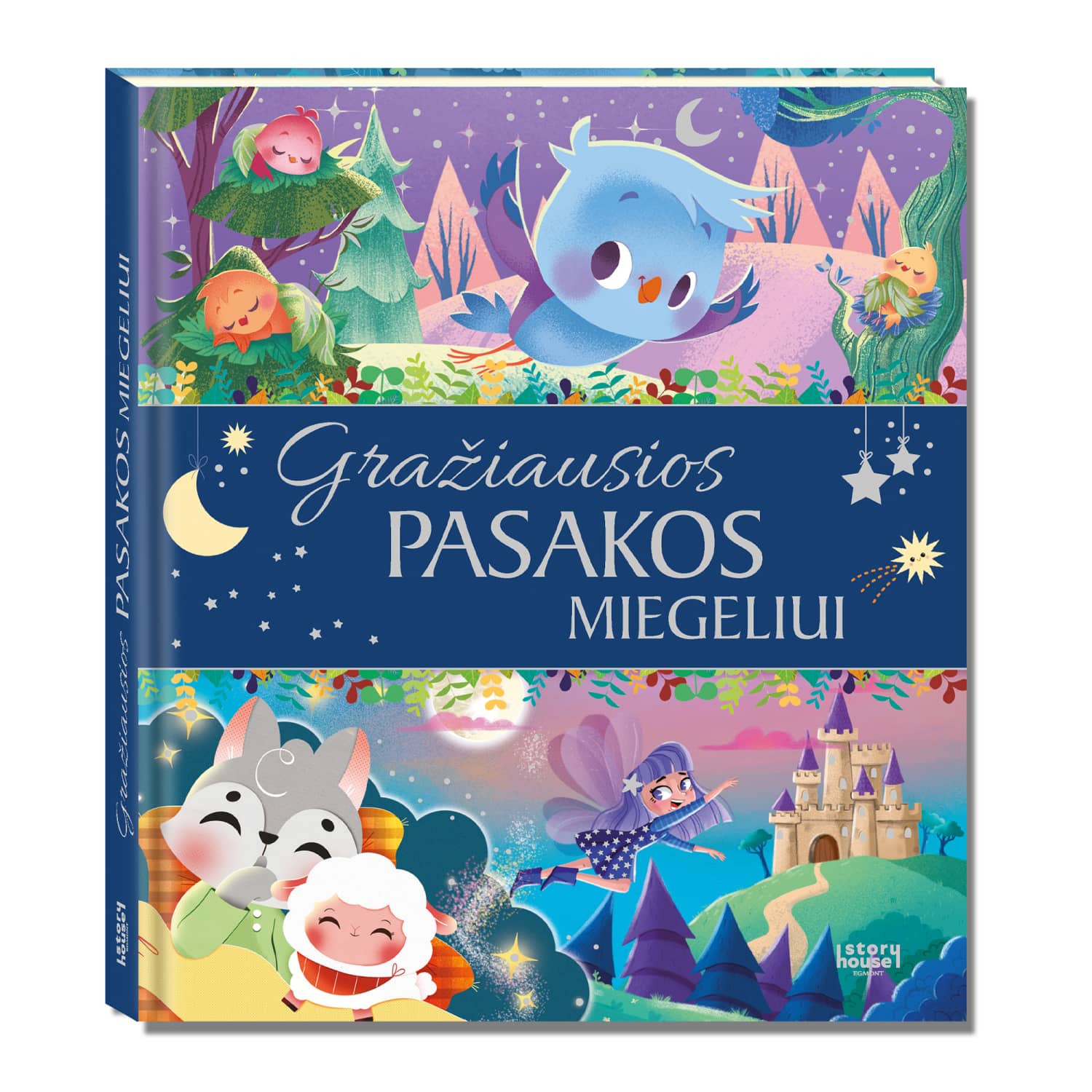 Knyga DISNEY. GRAŽIAUS. PASAK. MIEGELIUI