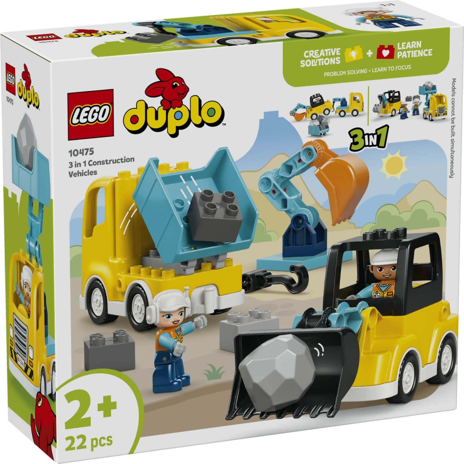Konstr. LEGO Stat. Transporto Priemonės 10475