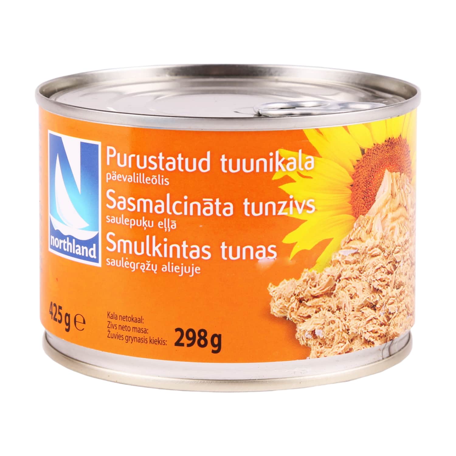 Smulkin.tunas aliejuje Northland, 425 g