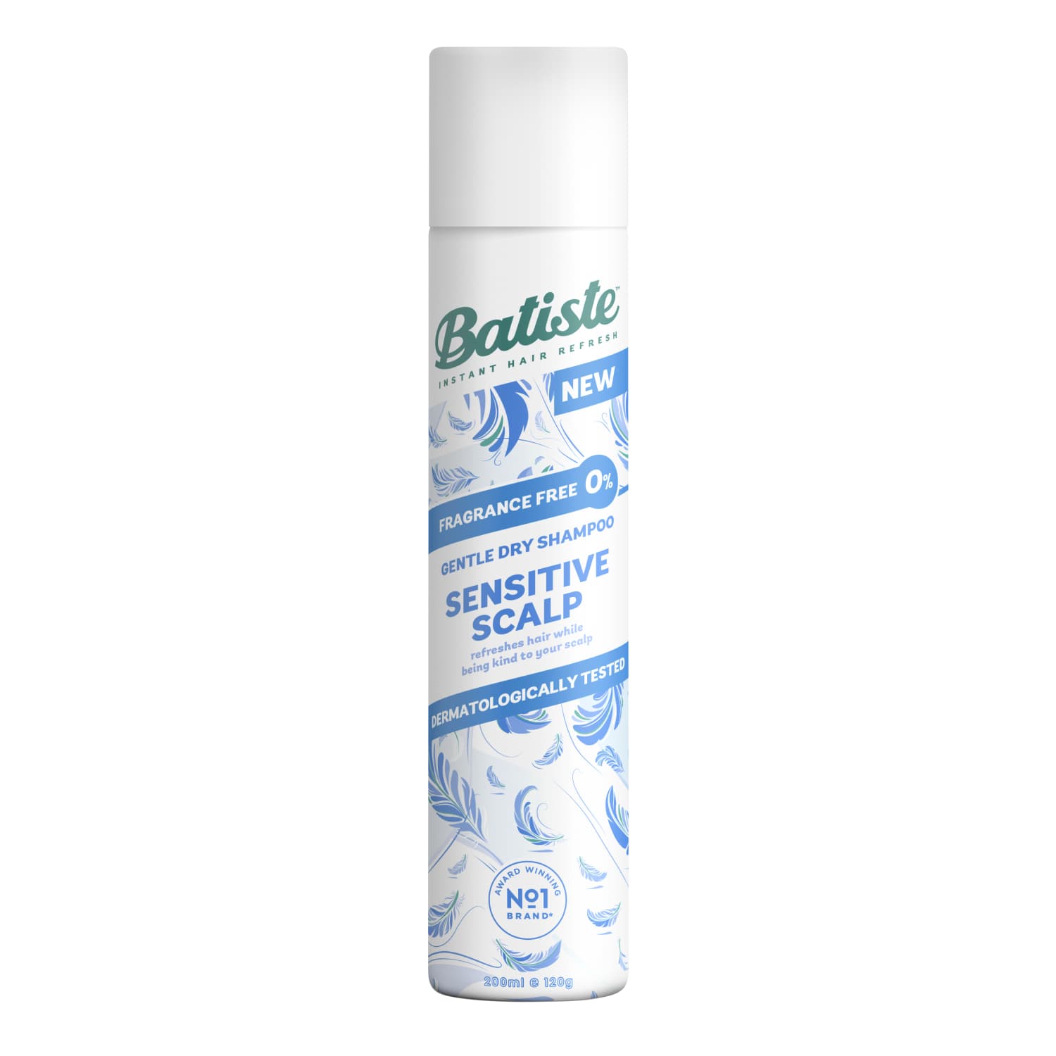 Dry Shampoo BATISTE SENSITIVE, 200 ml