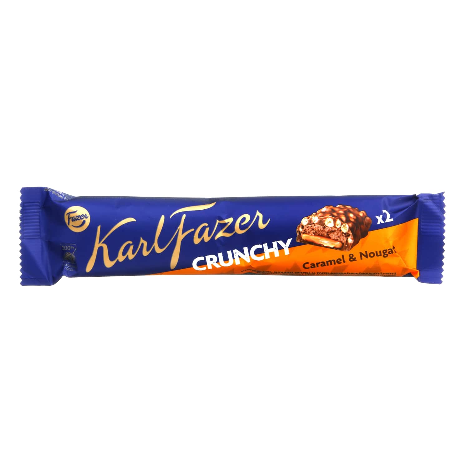 Chocolate Bar KARL FAZER CRUNCHY, 55g