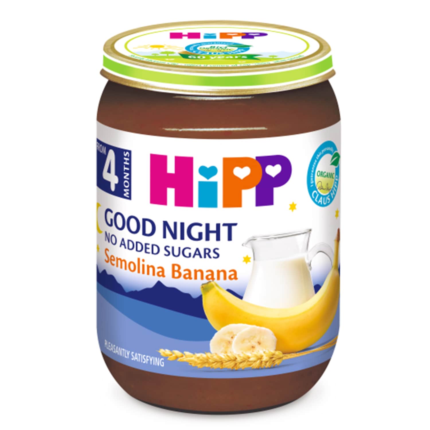 Экологическая молочная каша с бананом HIPP BIO, 190 г
