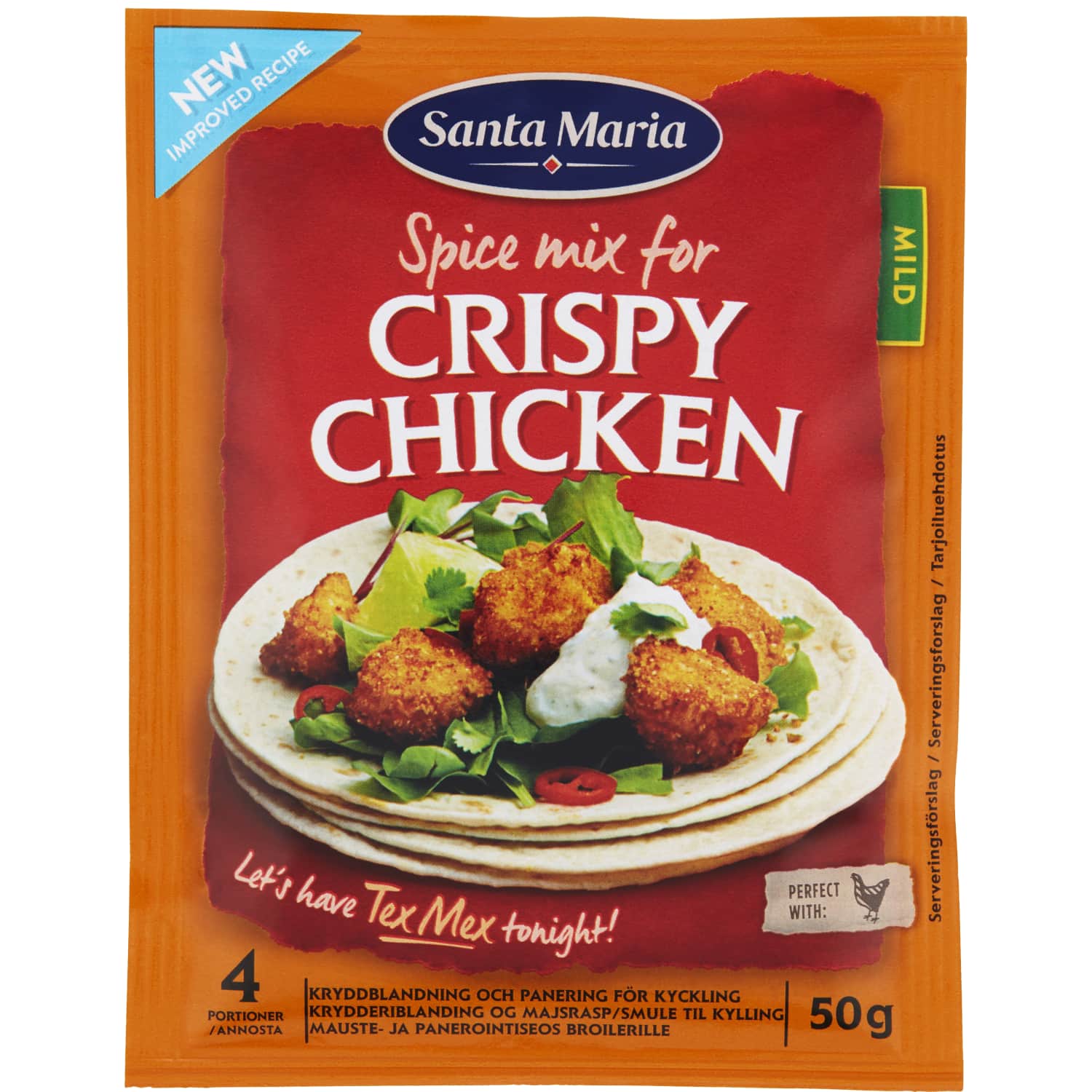 Crispy Chicken Spice Mix SANTA MARIA, 50g