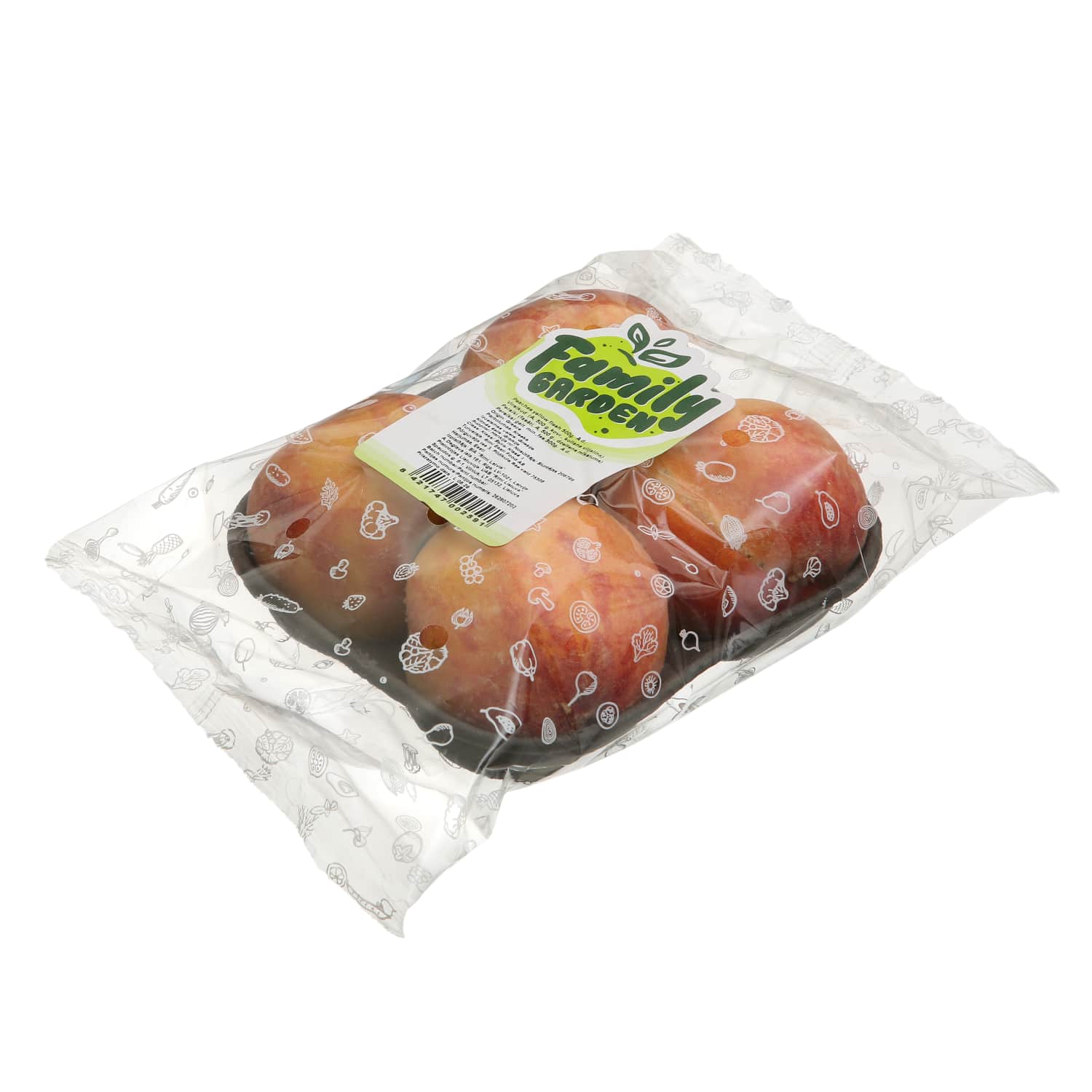 Fasuoti persikai, 500g