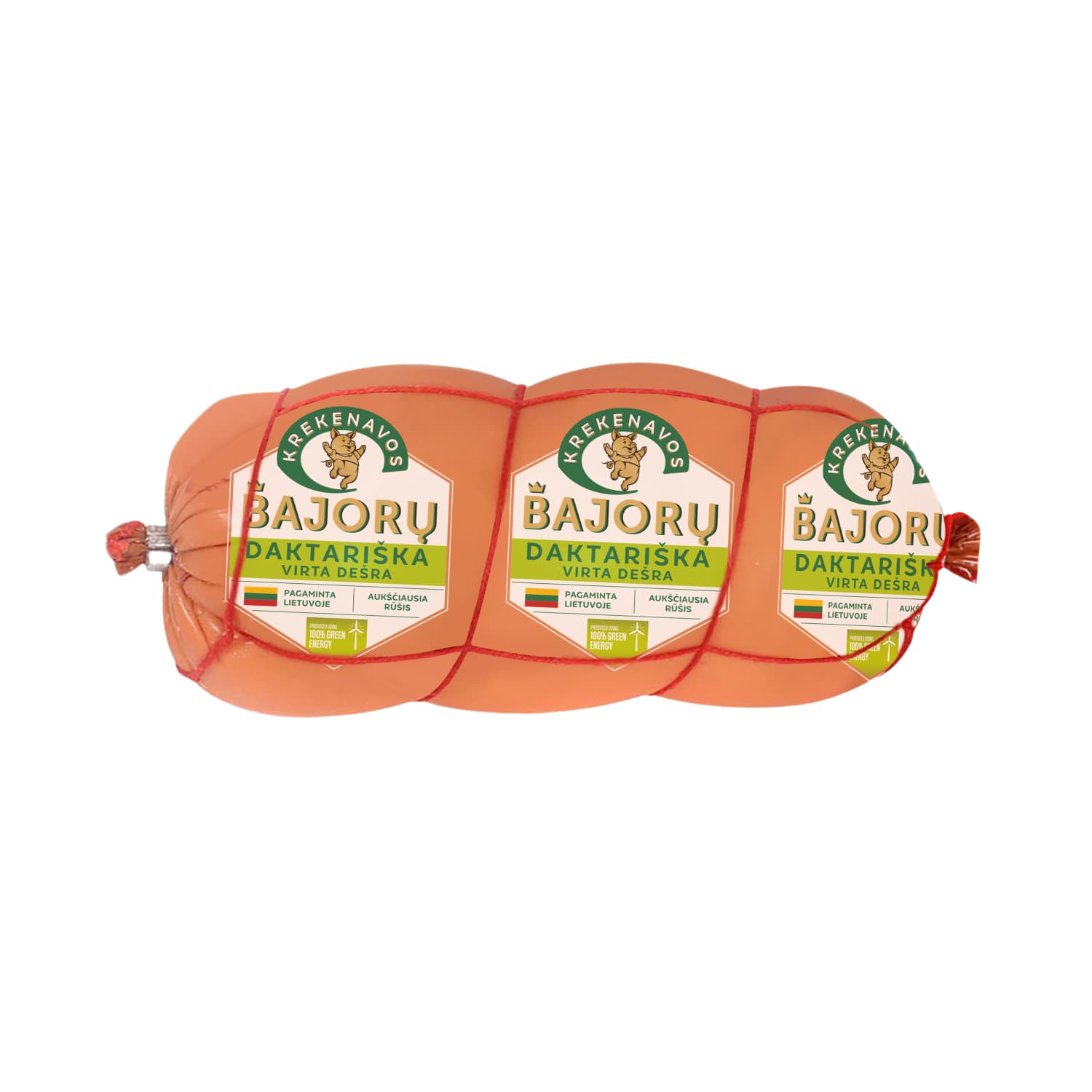 Вареная докторская БАЕРОВ колбаса, 500 г