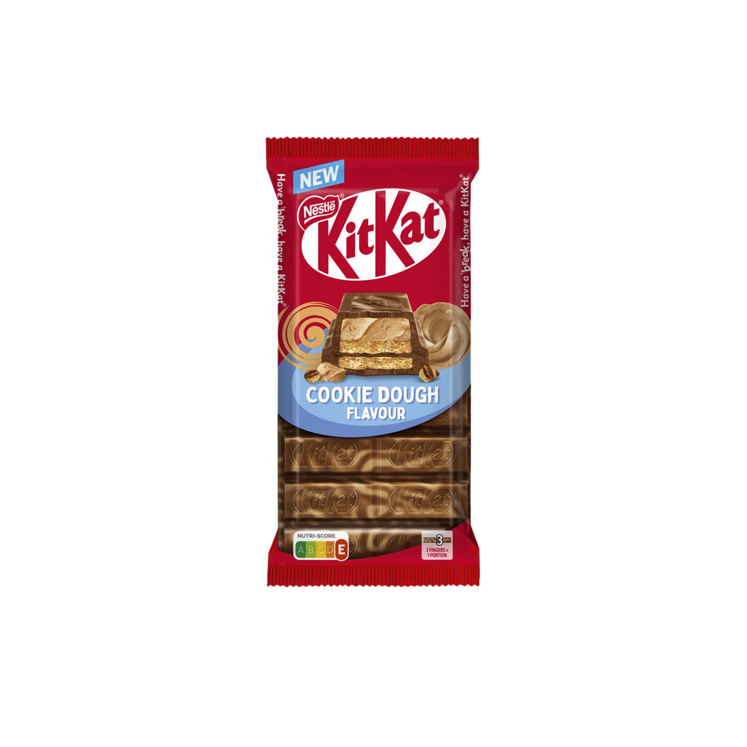 Šokoladinė plytelė COOKIE DOUGH KITKAT, 99 g