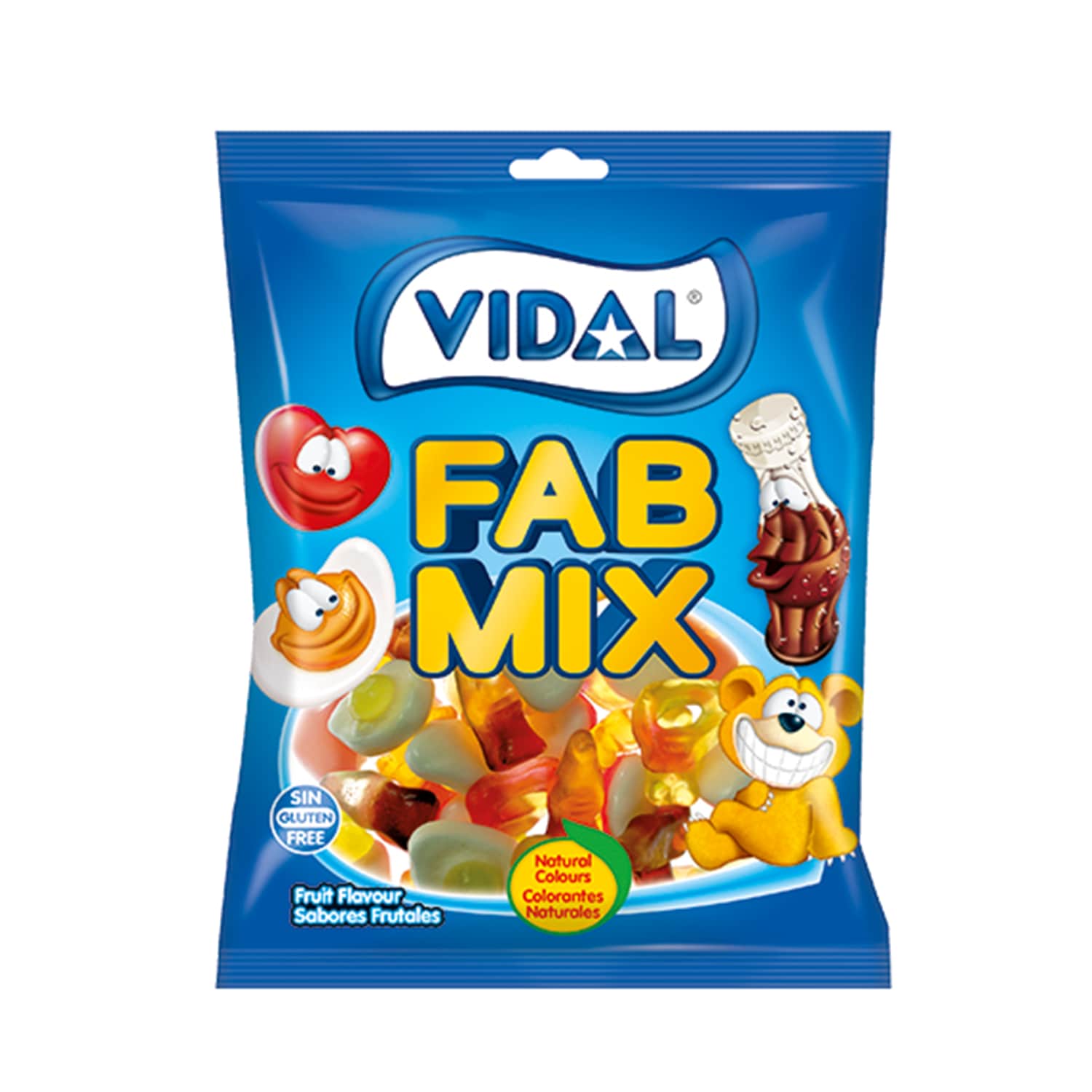 Жевательные конфеты VIDAL FAB MIX, 100 г