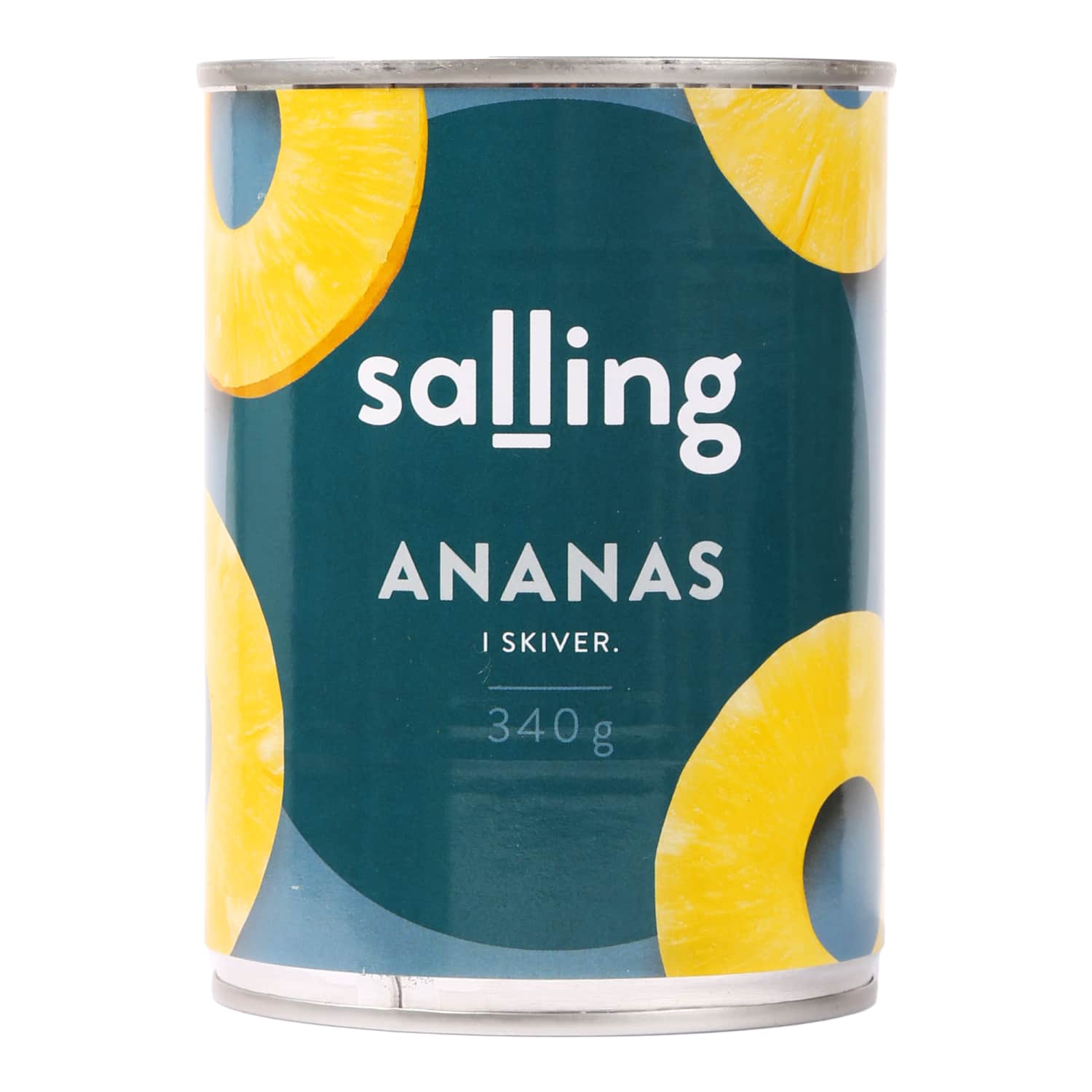 Kons. ananasų skiltelės SALLING, 567g / 340g
