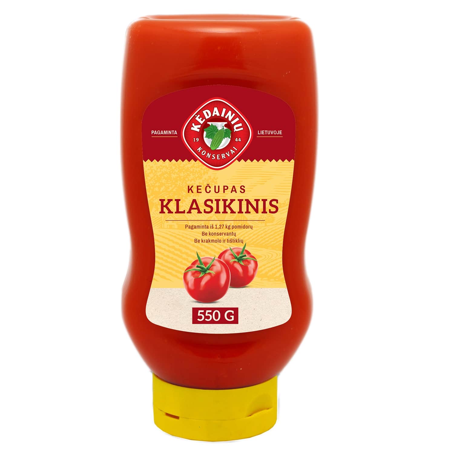 Kečupas KĖDAINIŲ KLASIKINIS, 550 g