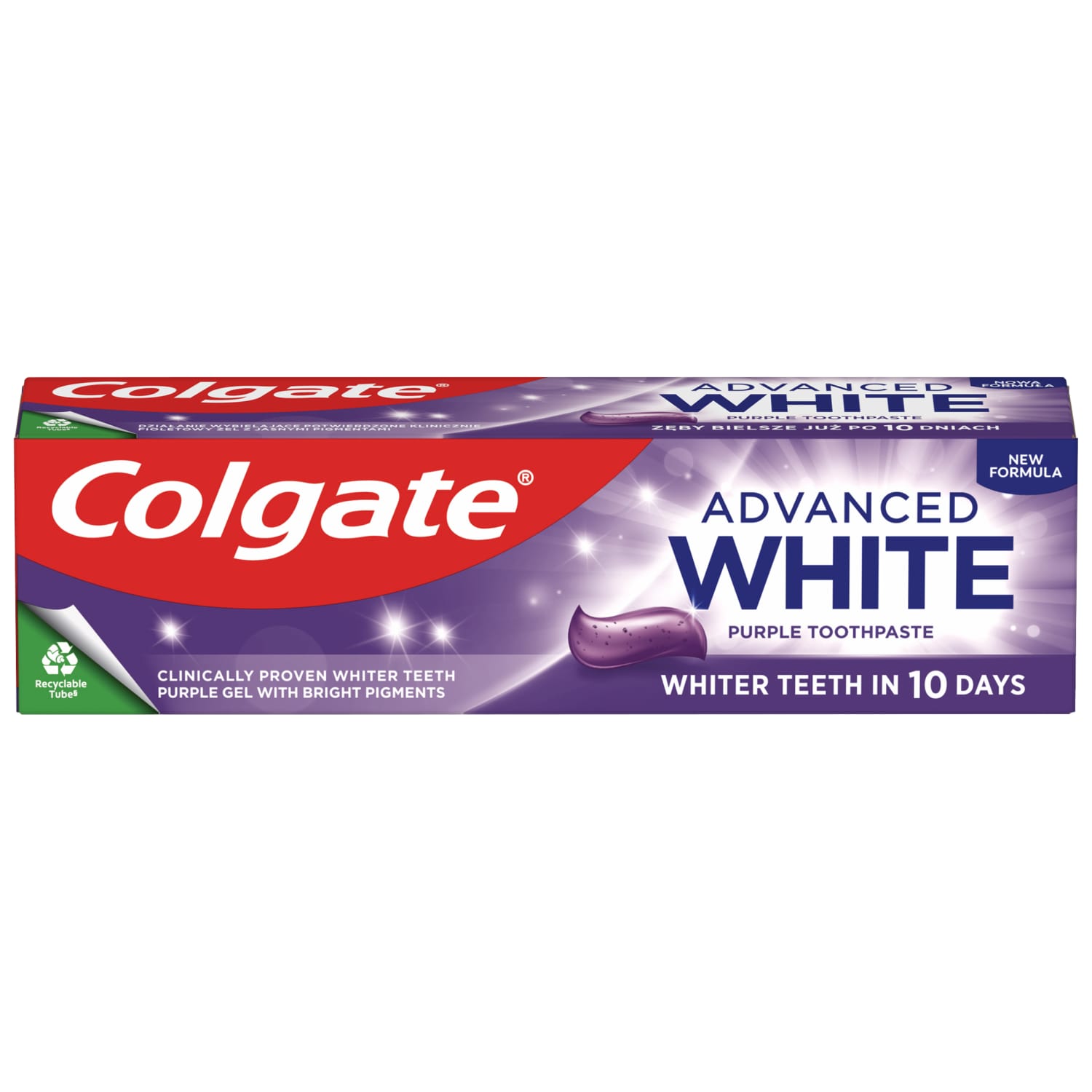 Зубная паста COLGATE УЛЬТРА ОТБЕЛИВАНИЕ ФИОЛЕТОВАЯ, 75 мл