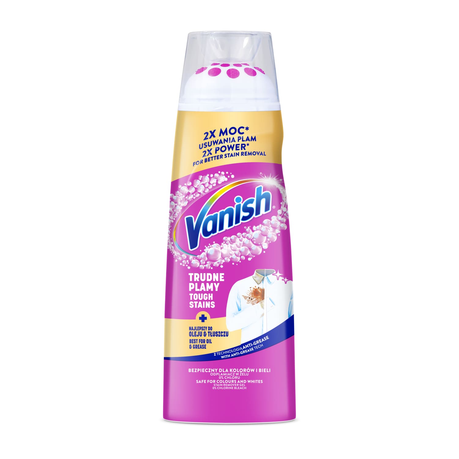 Stain remover VANISH Gold Pre-Treat, 200 ml