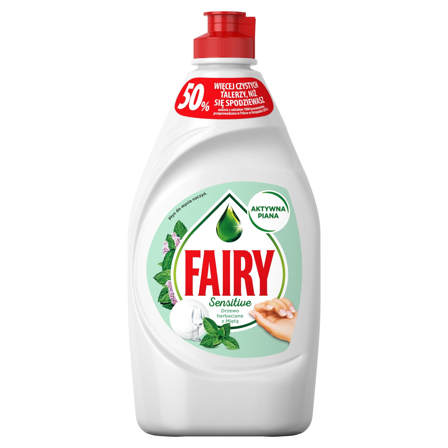 Dishwashing FAIRY SENS. TEA TREE& MINT, 450 ml