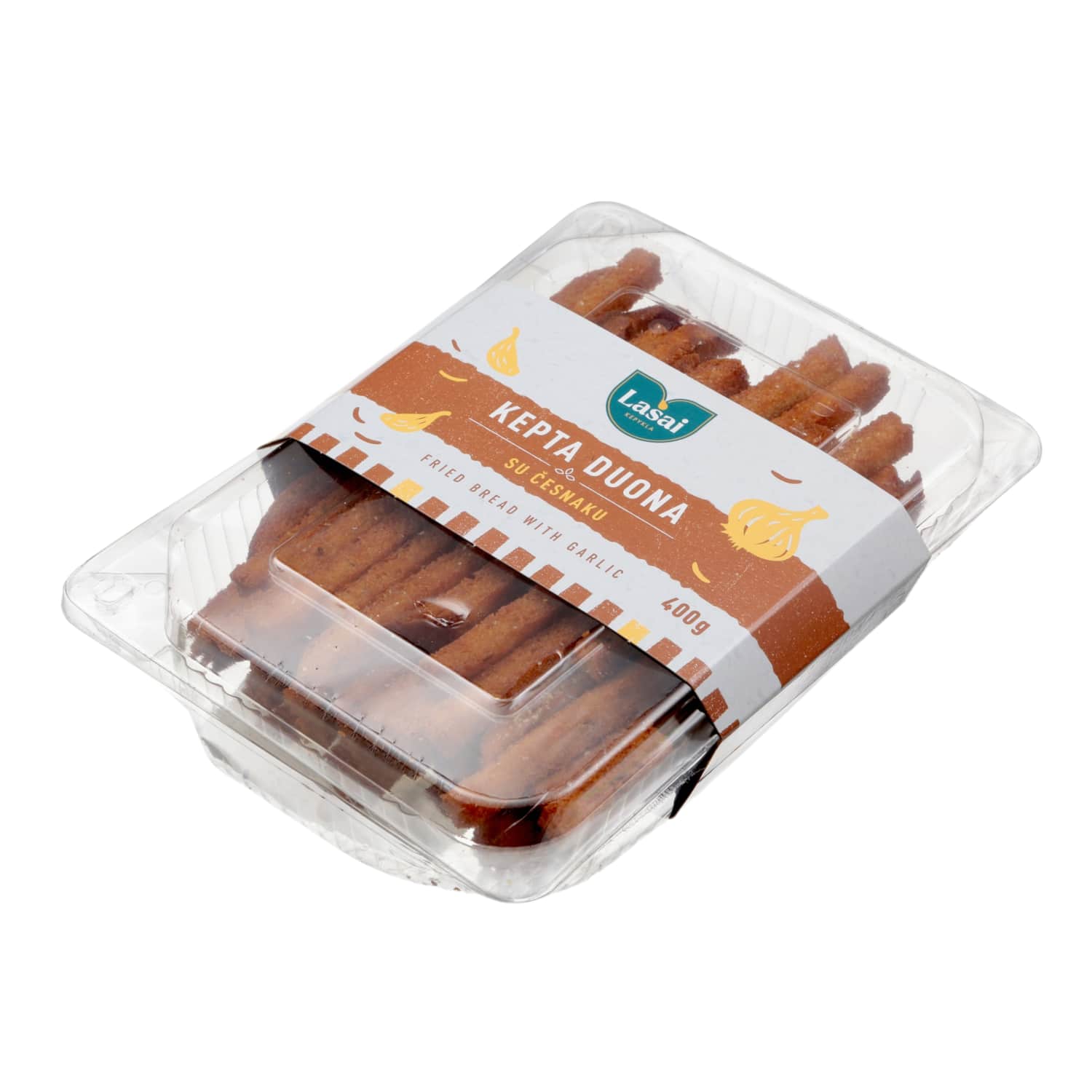 Kepta duona su česnaku LAŠŲ DUONA, 400 g