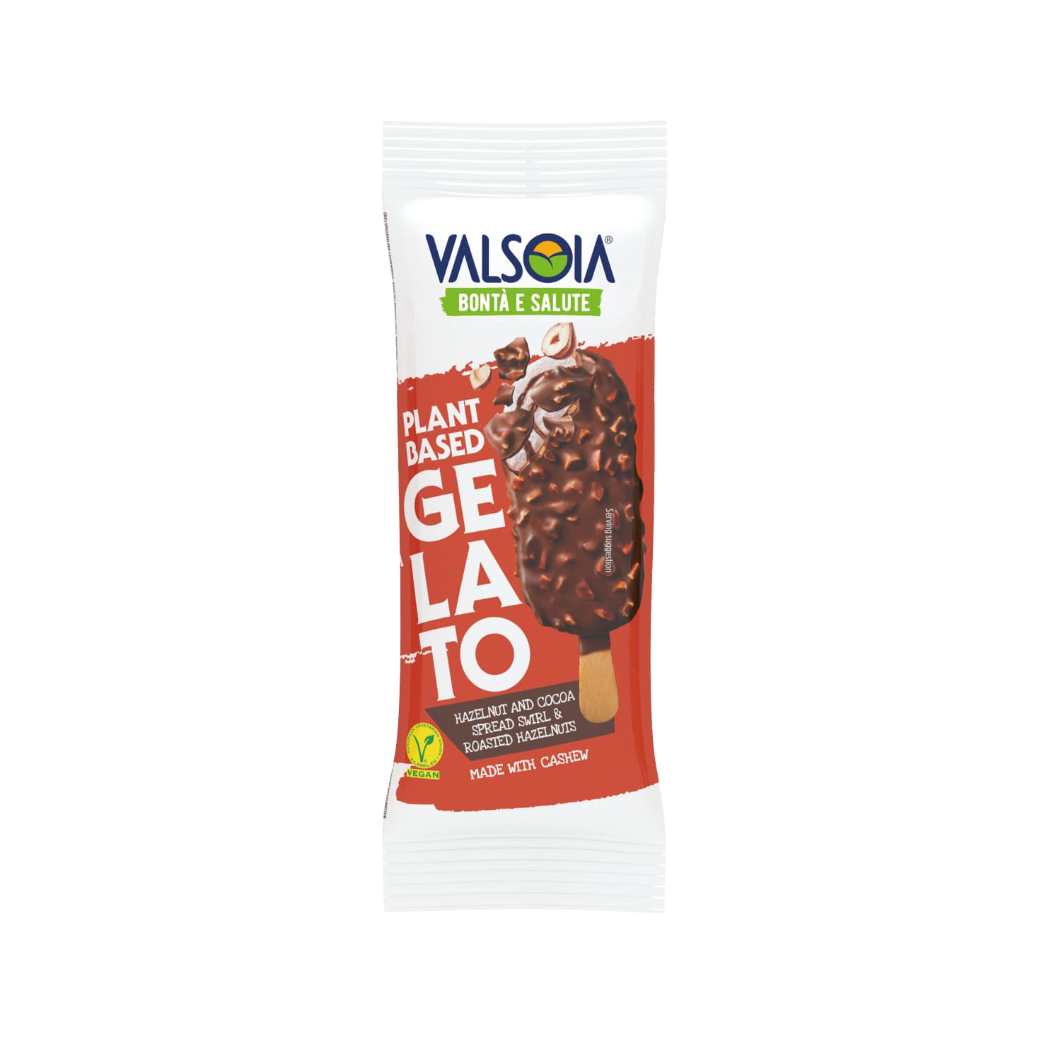 Anakardžių ledai su riešutais VALSOIA, 80 g