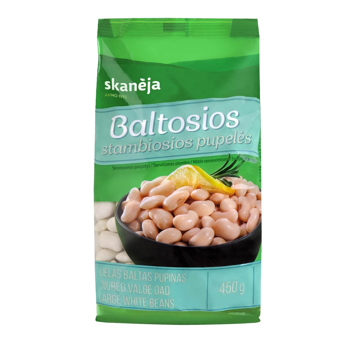Large white beans SKANĖJA, 450 g