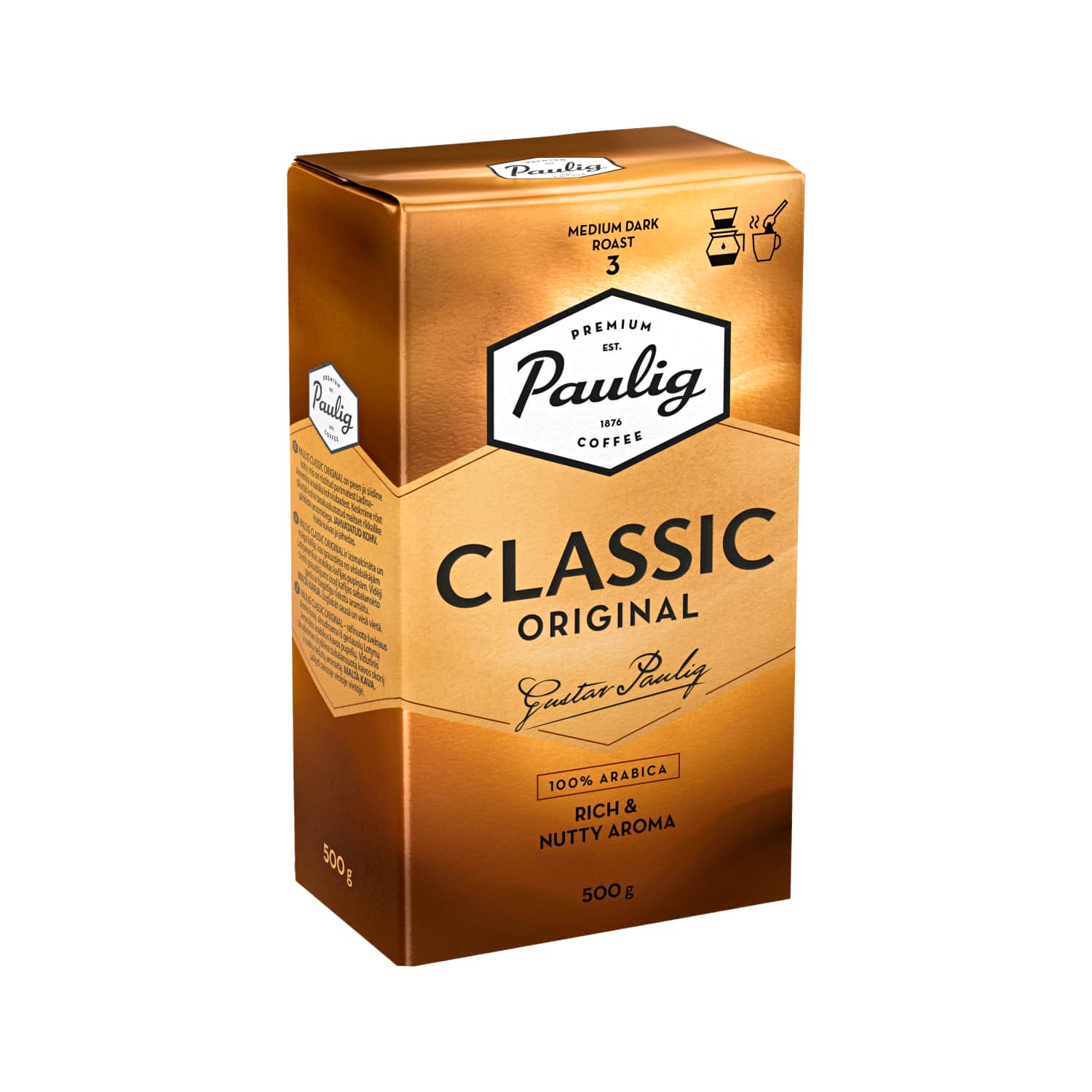 Ground coffee PAULIG CLASSIC, 500 g