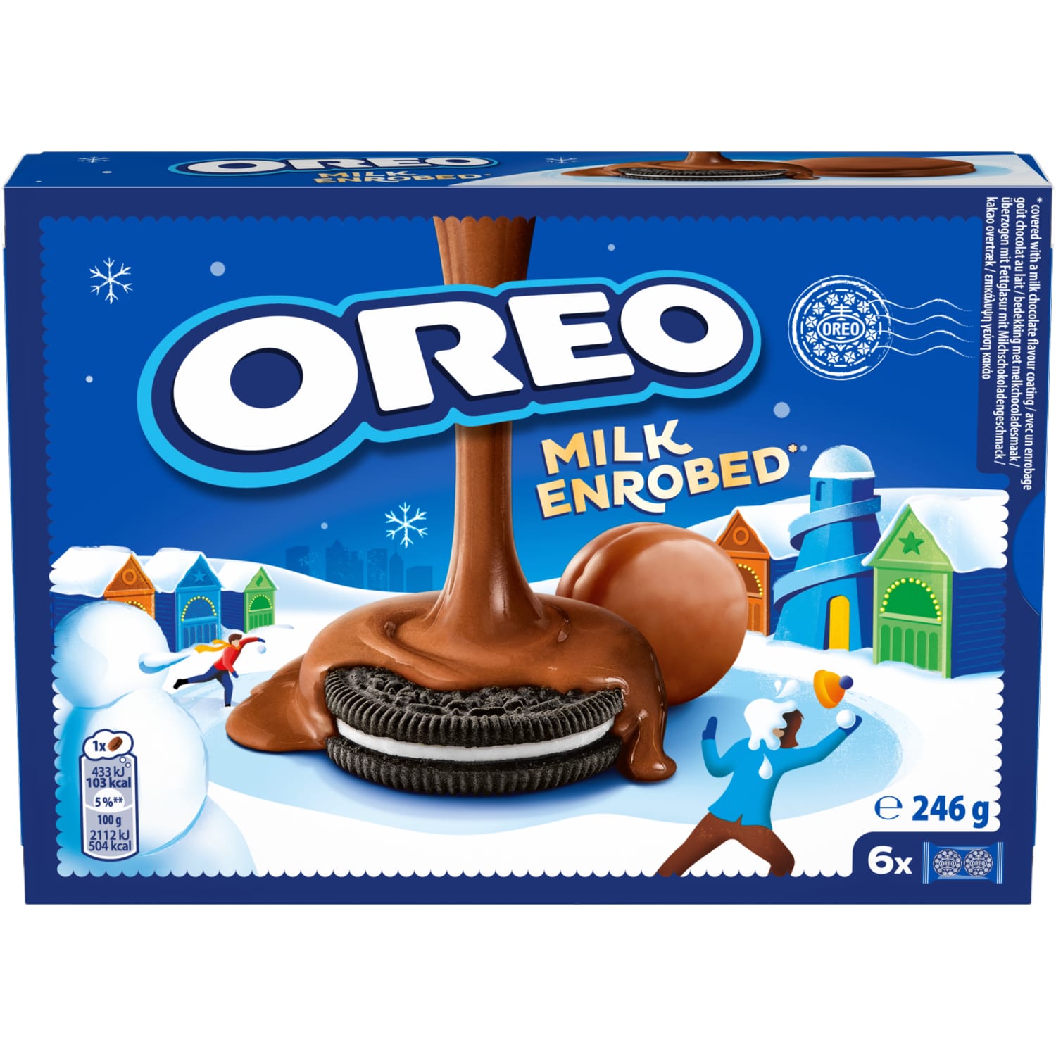 Печенье в шоколаде MILK OREO, 246 г
