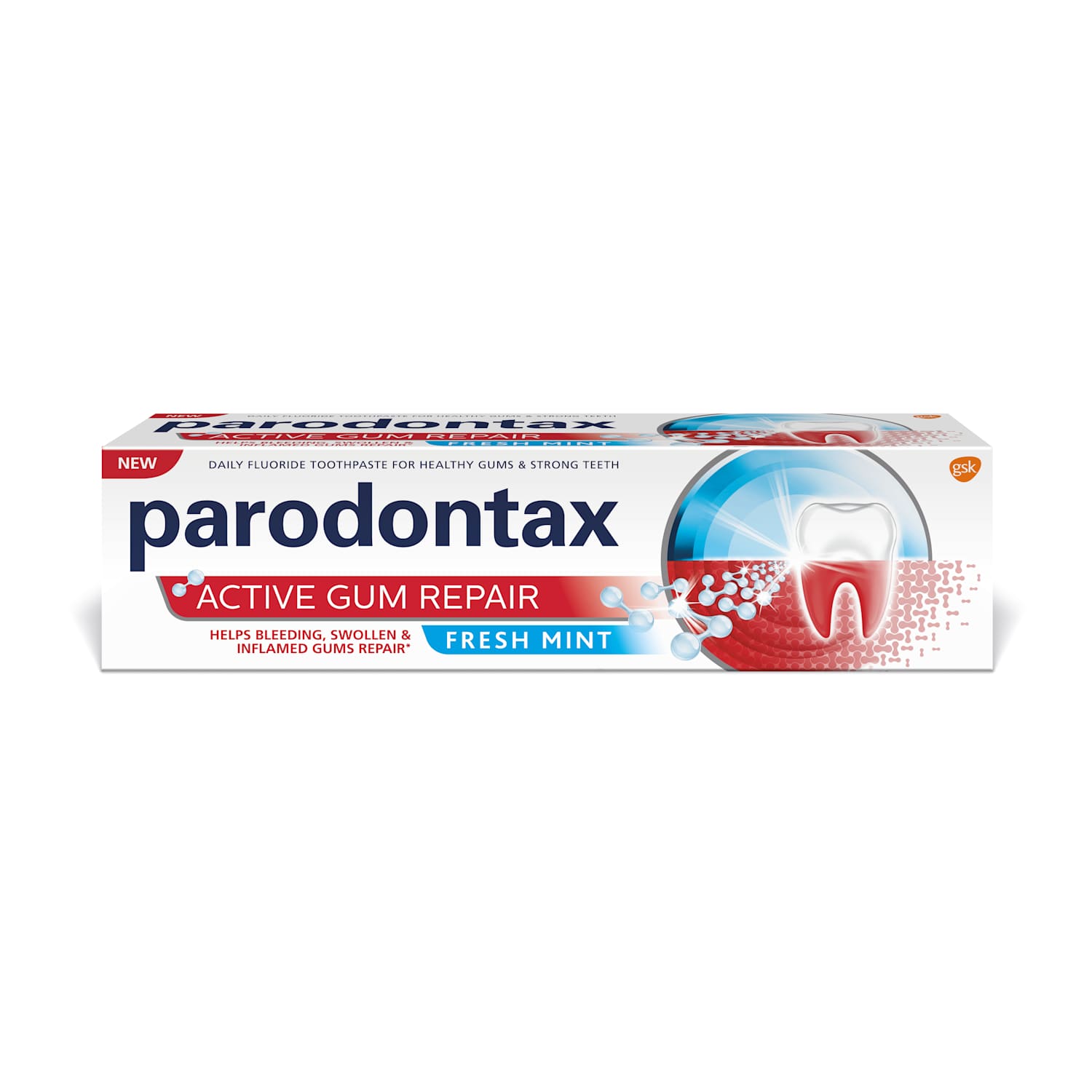 Dantų pasta PARADONTAX ACTIVE GUM REP. 75 ml