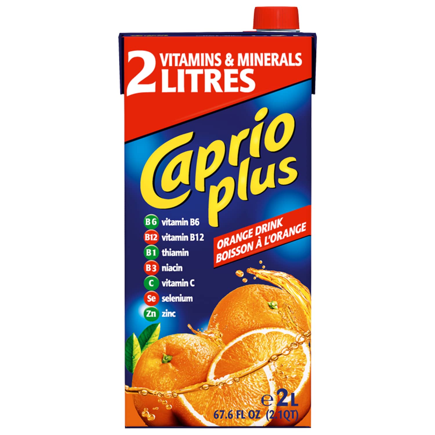 Orange drink CAPRIO, 2 l