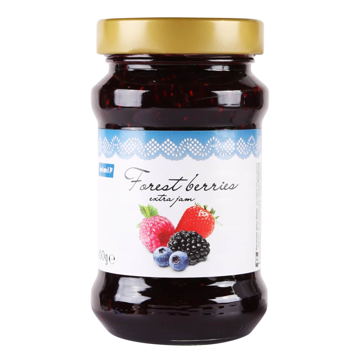 Forest Berry Jam RIMI, 450 g