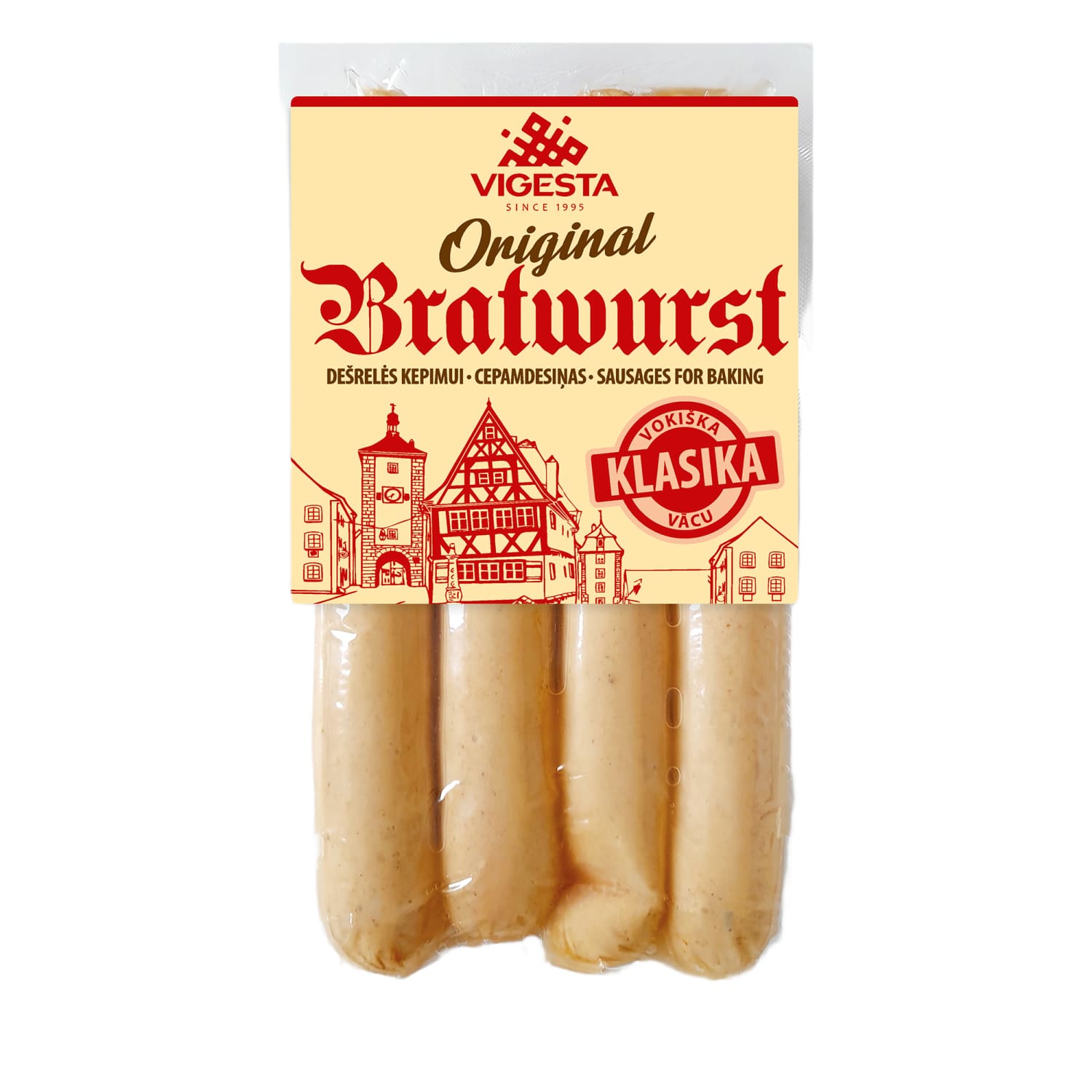 Колбасы для гриля ORIGINAL BRATWURST, а.р., 420 г