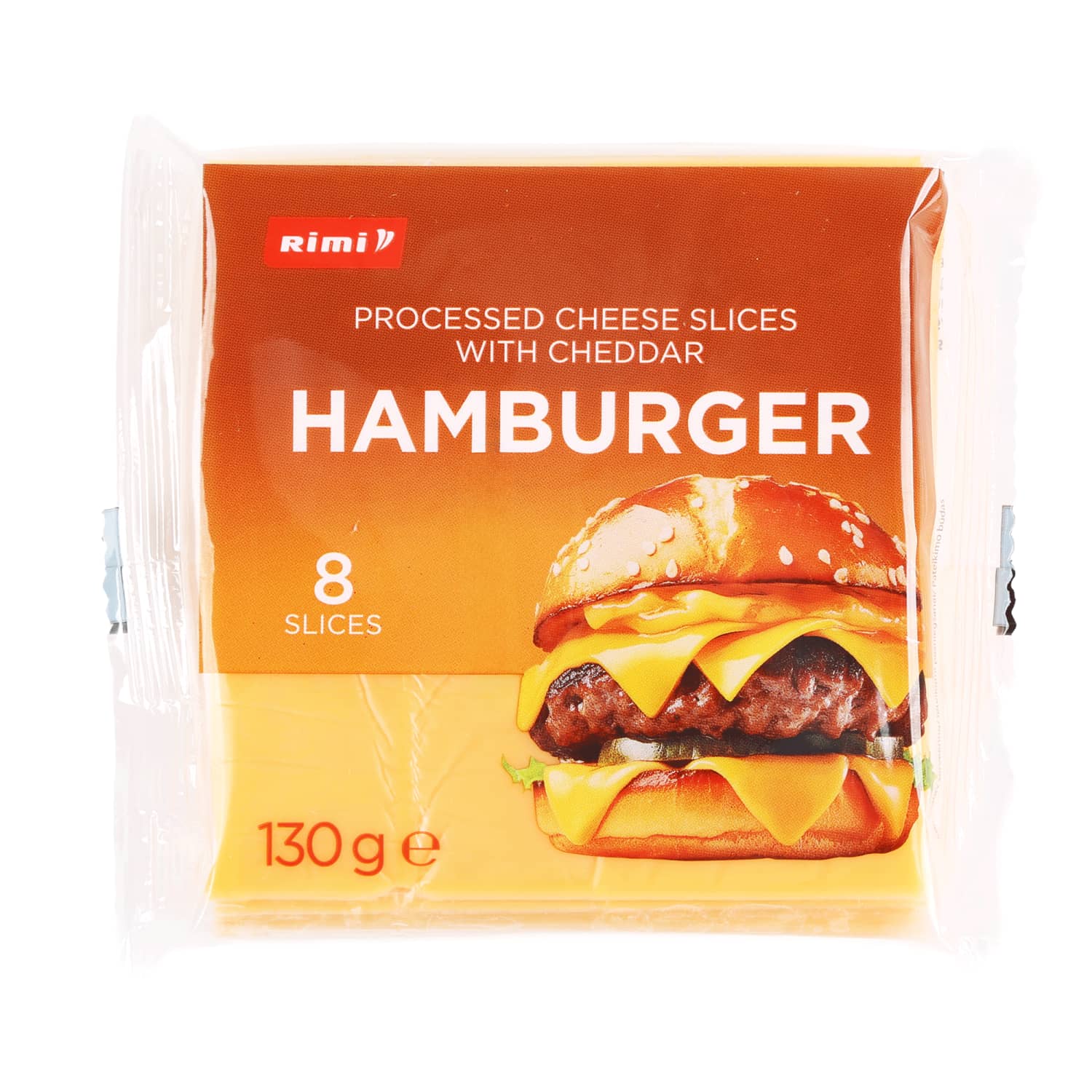 Melted cheese slices RIMI SMART, 130 g