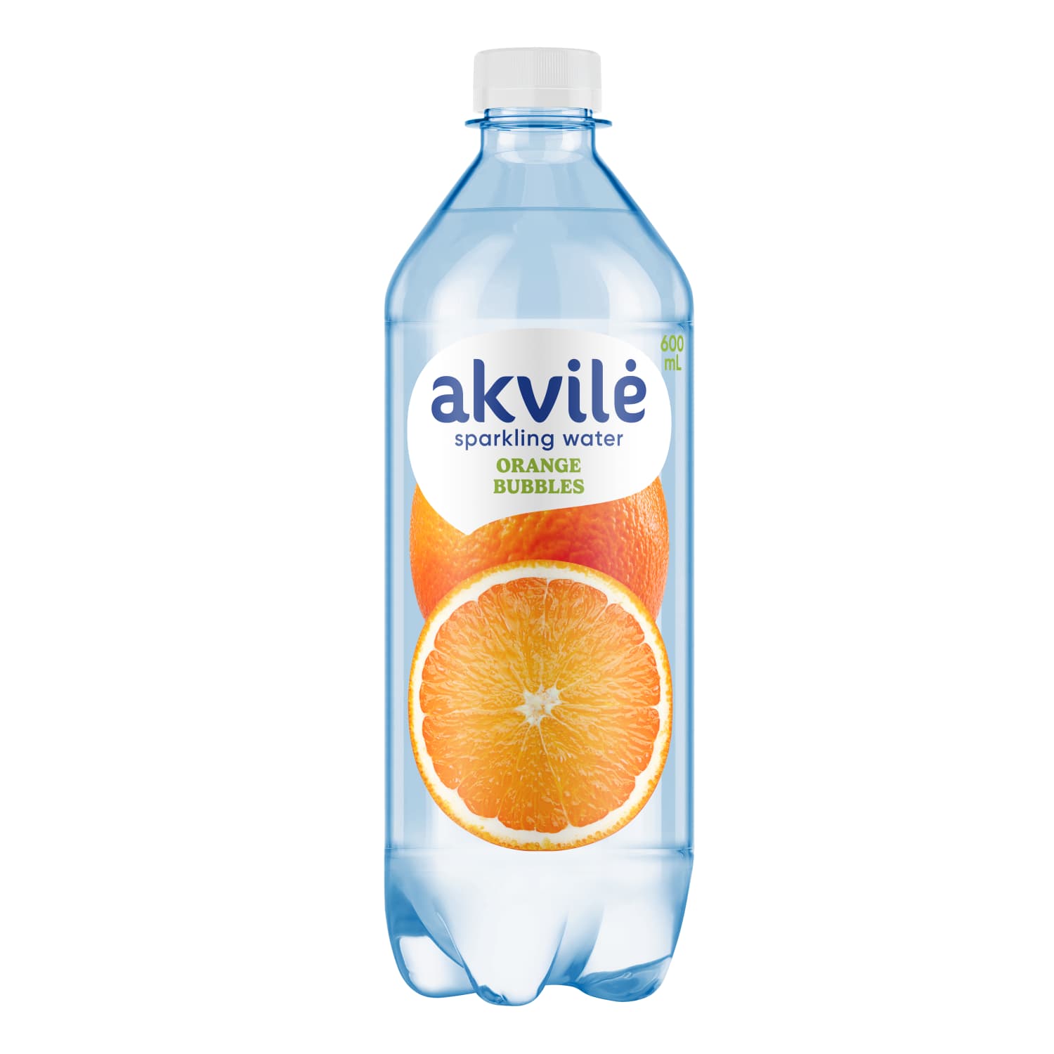 L. gaz. stalo vanduo AKVILĖ, apels. ar. 0,6 l