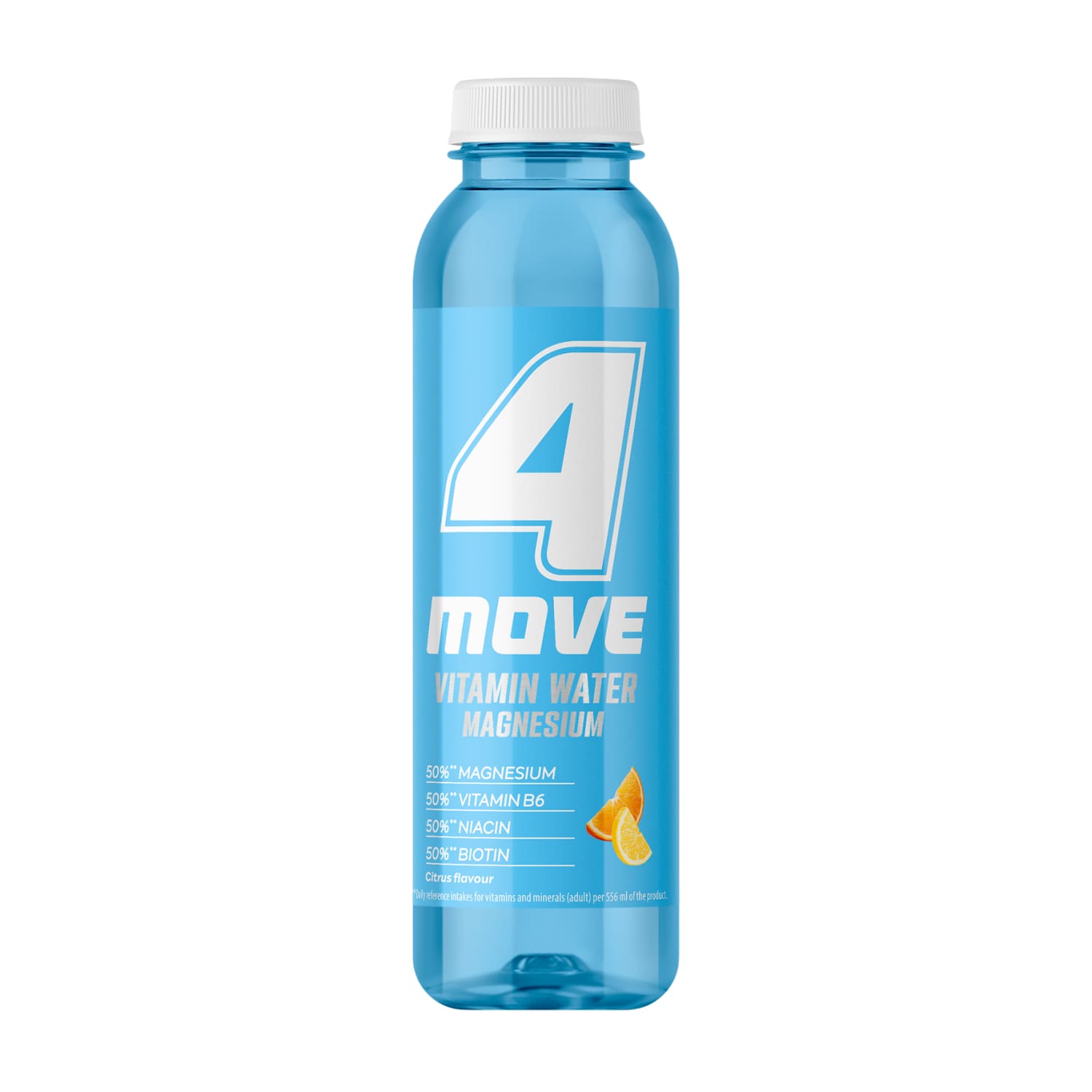 Витаминная вода 4MOVE МАГНИЙ + ВИТАМИНЫ, 0,556 л