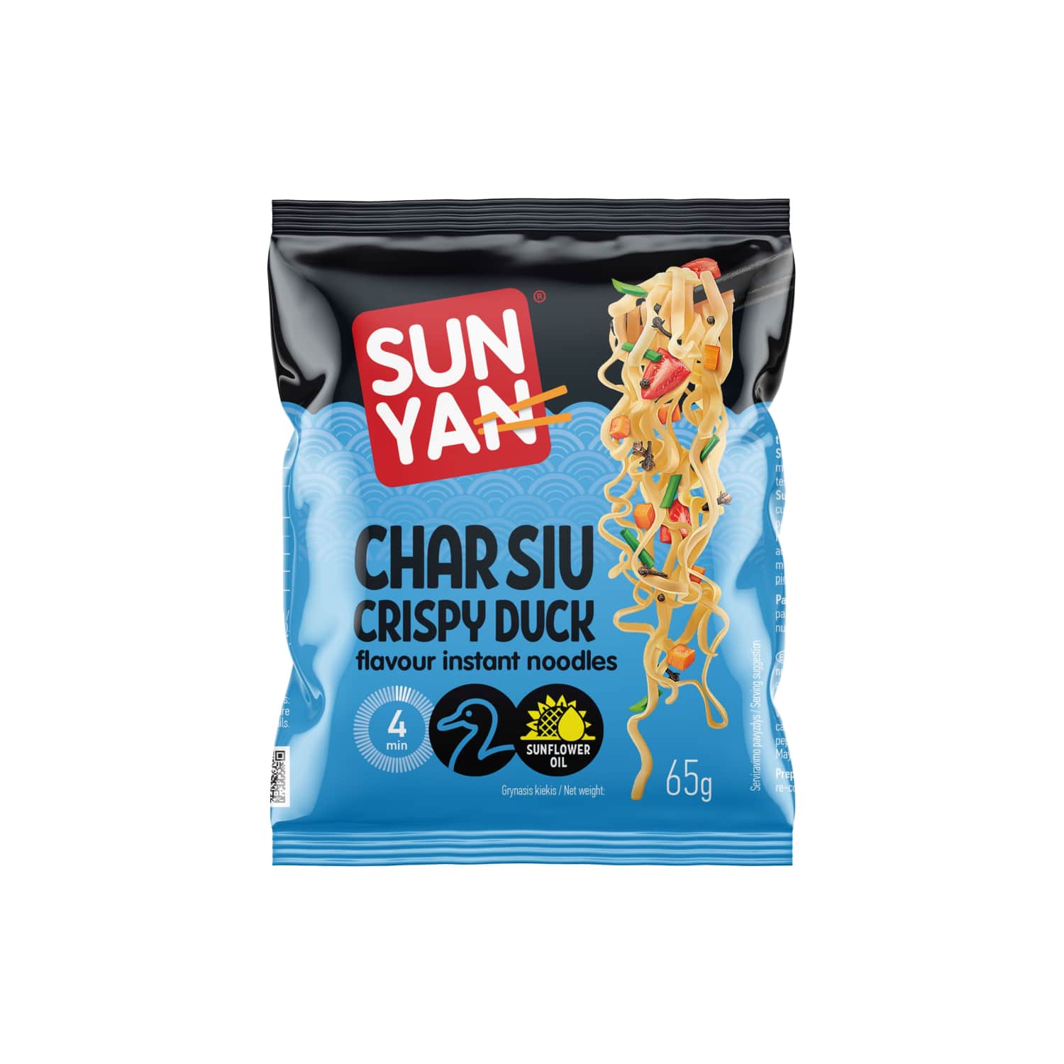 Duck flavor pasta SUN YAN, 65 g