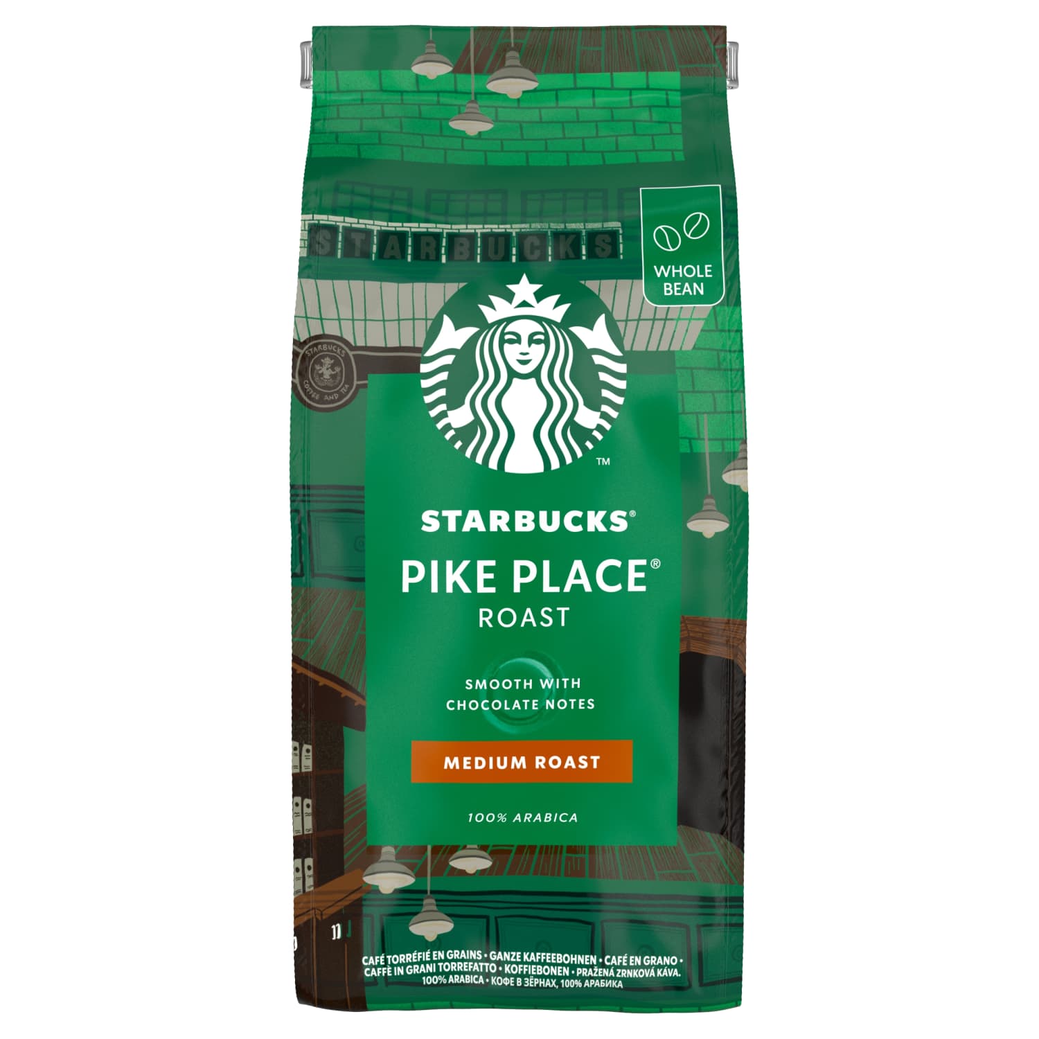 Coffee beans STARBUCKS PIKE PLACE, 450 g