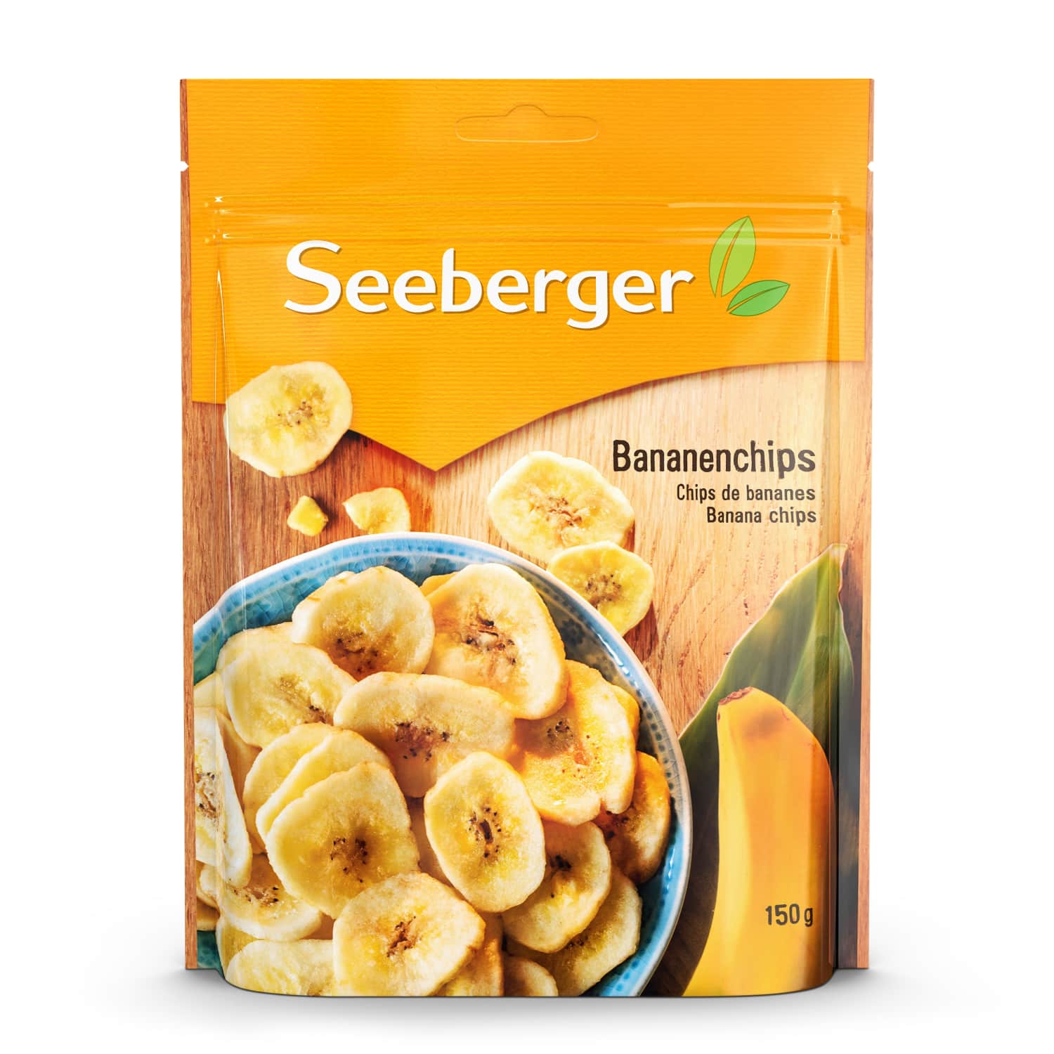 Банановые чипсы SEBERGER, 150г