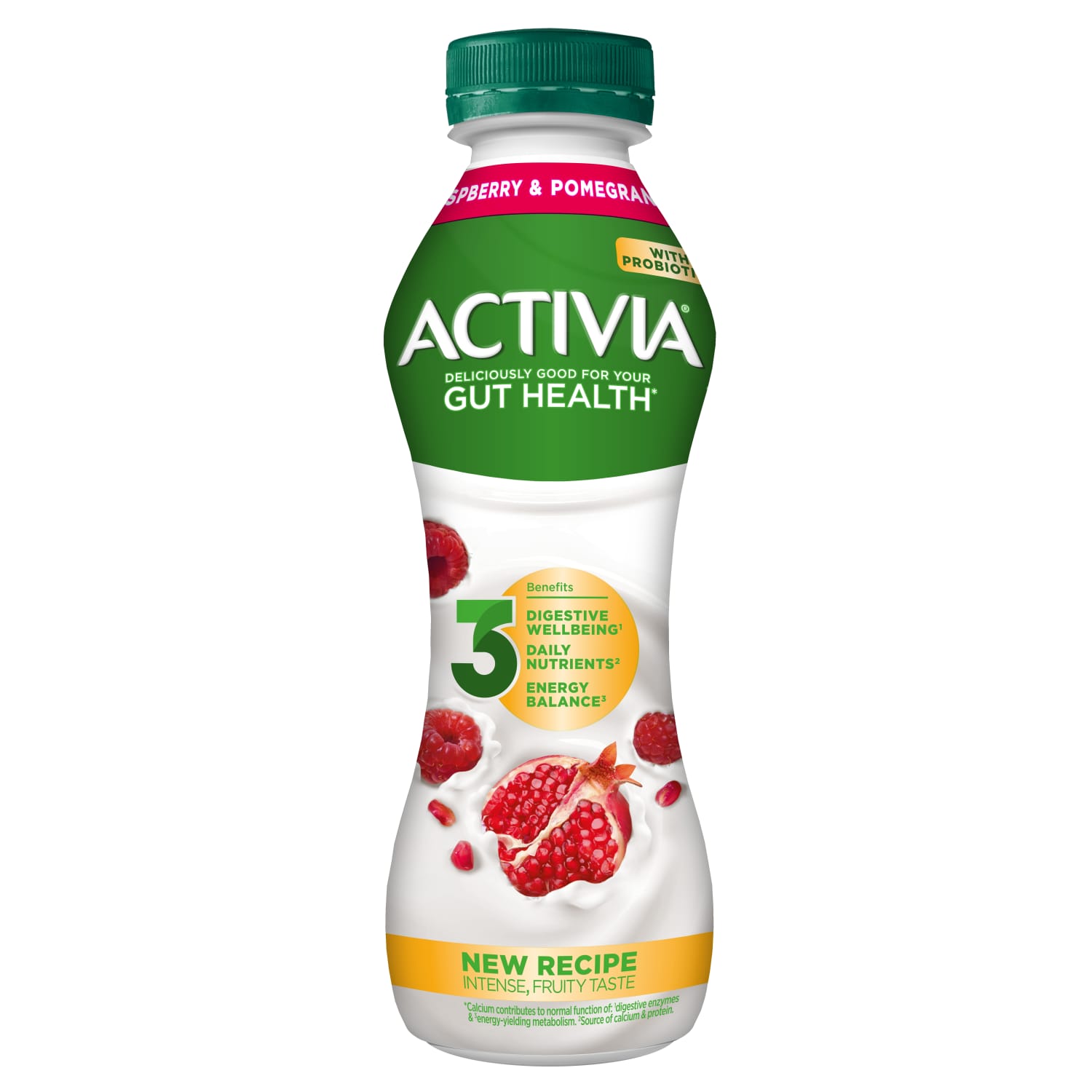 Йогуртный напиток с малиной, гранатом ACTIVIA, 300г
