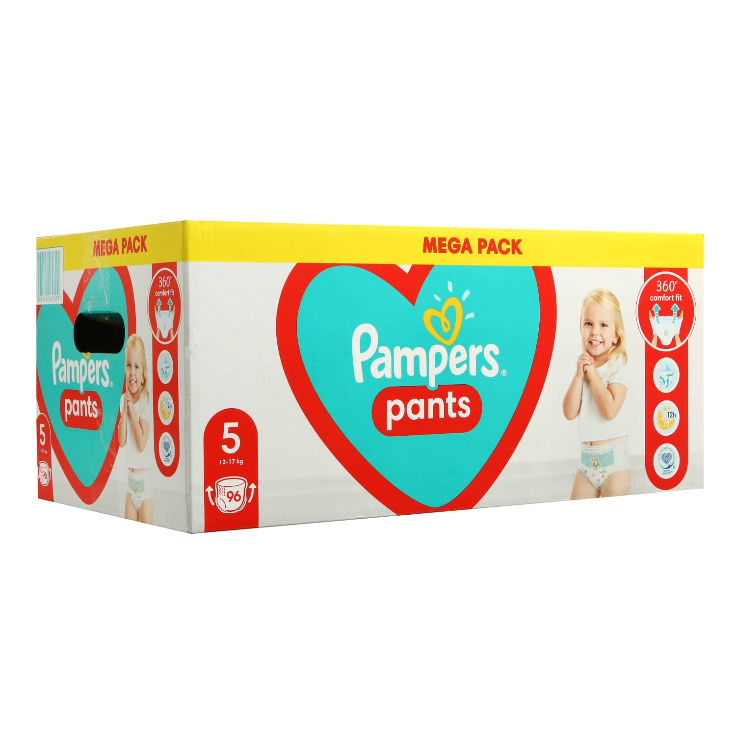 Sausk. PAMPERS PANTS 12-18kg., 96vnt.
