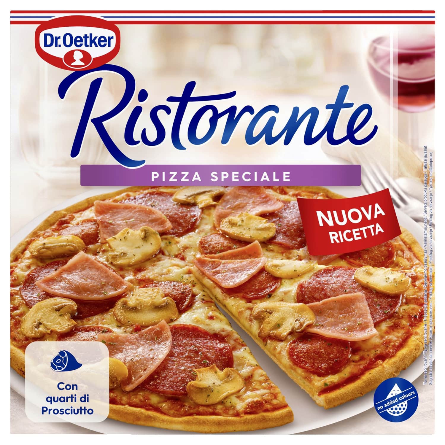 Замороженная пицца RISTORANTE SPECIALE, 345 г