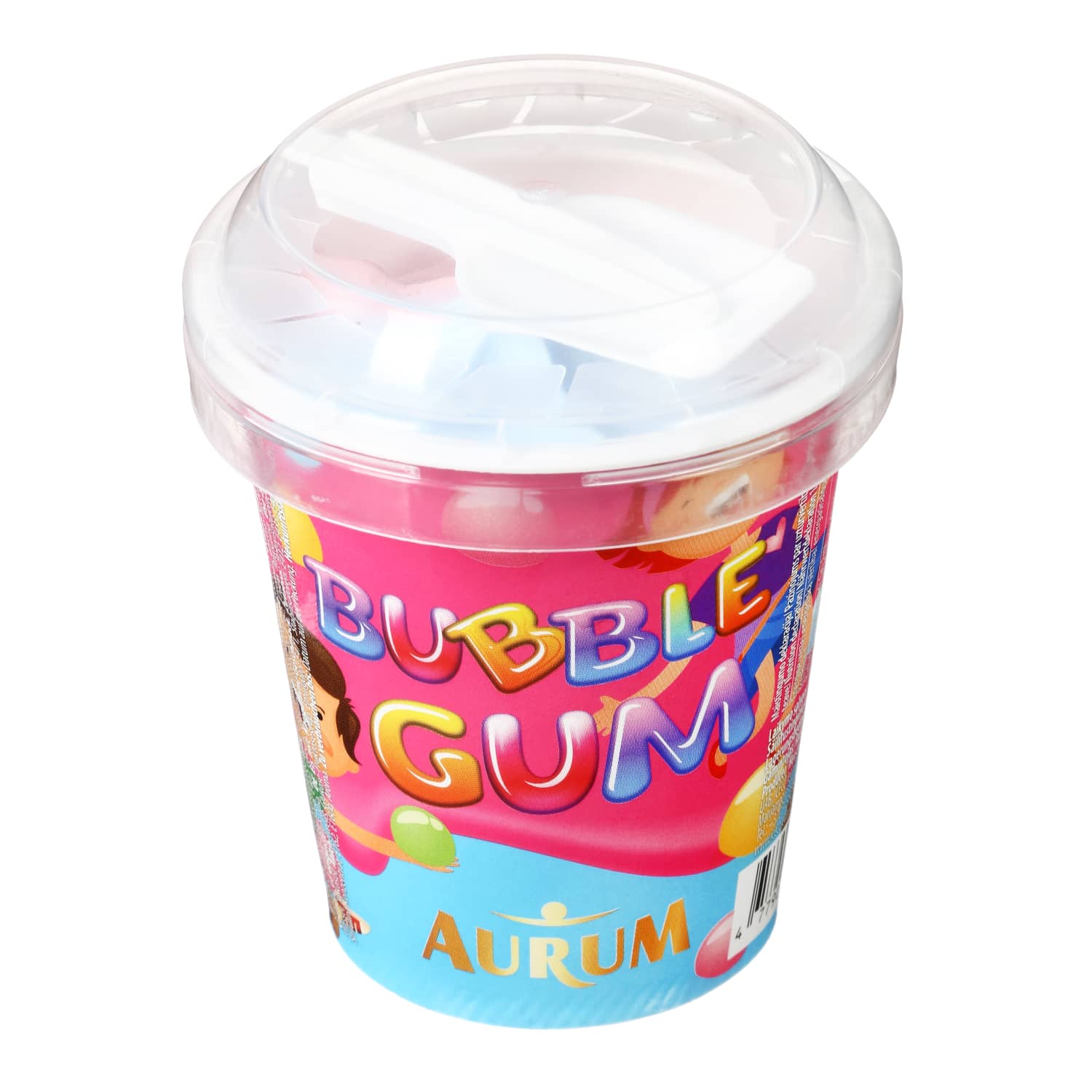 Chewing gum flavored ice cream AURUM, 150 ml / 72 g