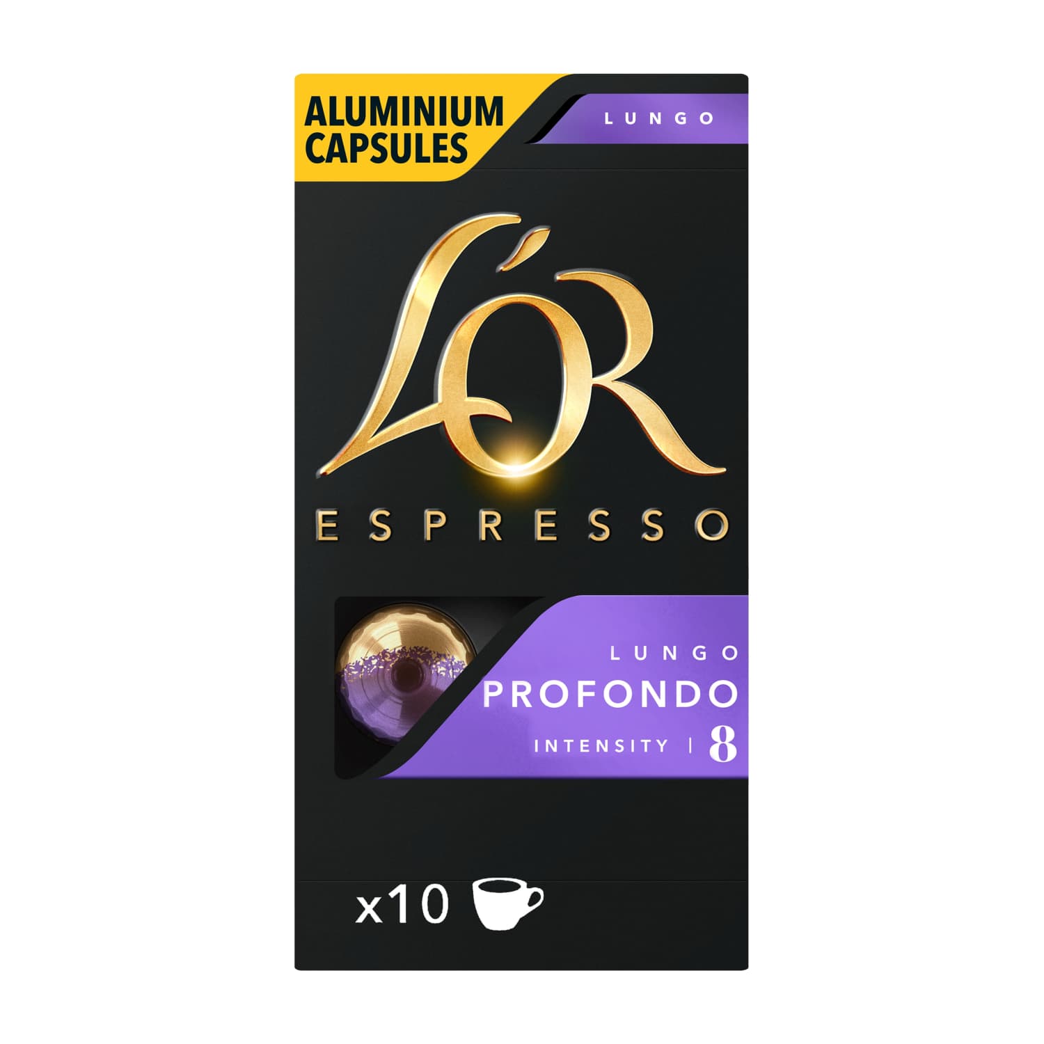 Kavos kapsulės LOR PROFONDO, 10 vnt. 52 g