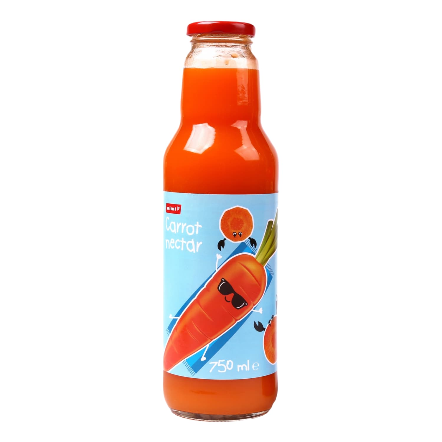 Carrot nectar RIMI, 0,75 l