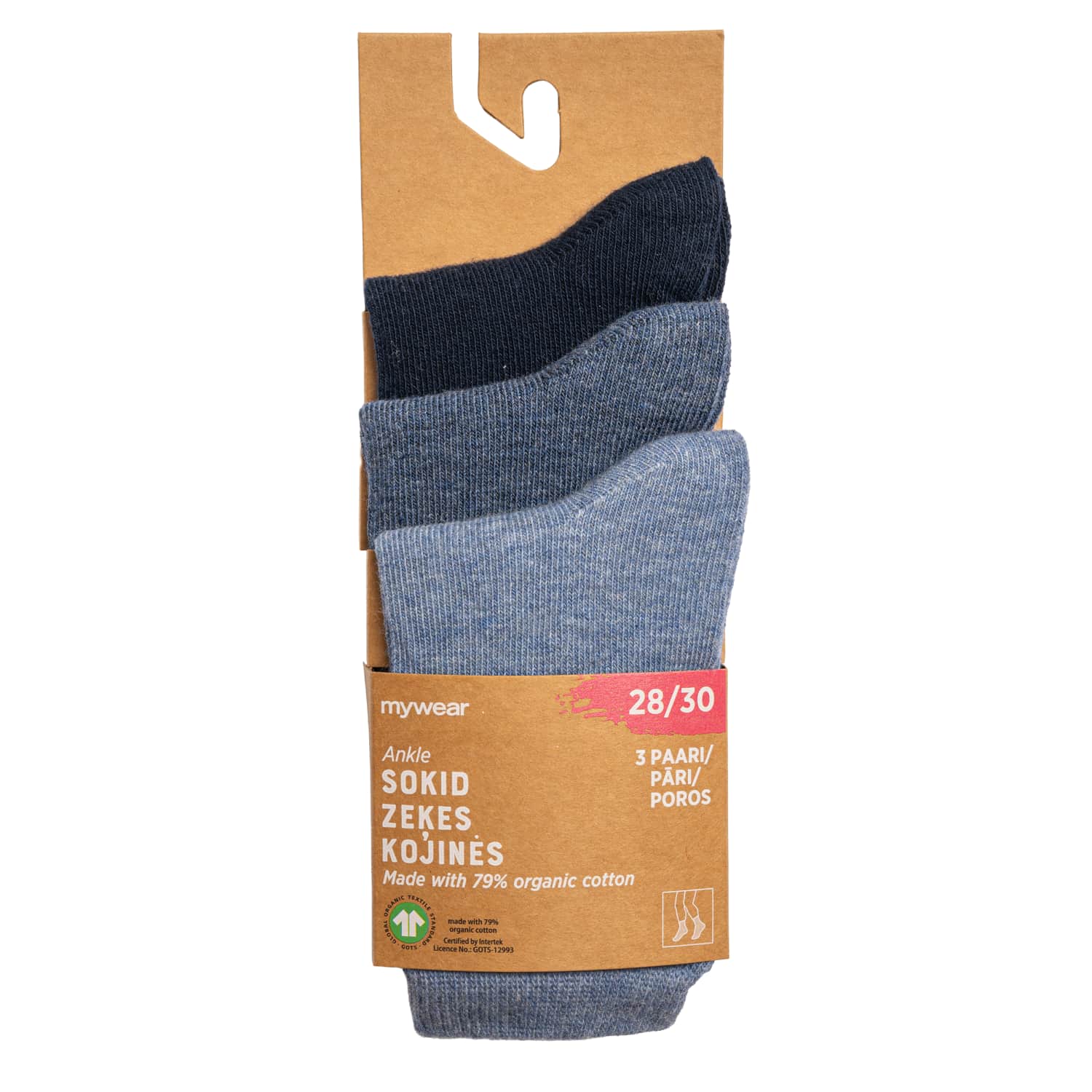 Vaikiškos kojinės MYWEAR, 28 / 30, 3 vnt.