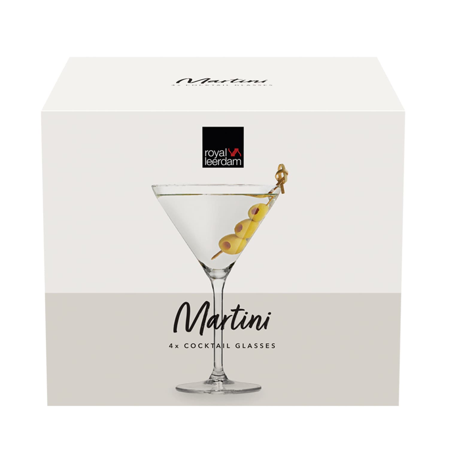 Stiklinės RL Martini 260ml 4vnt
