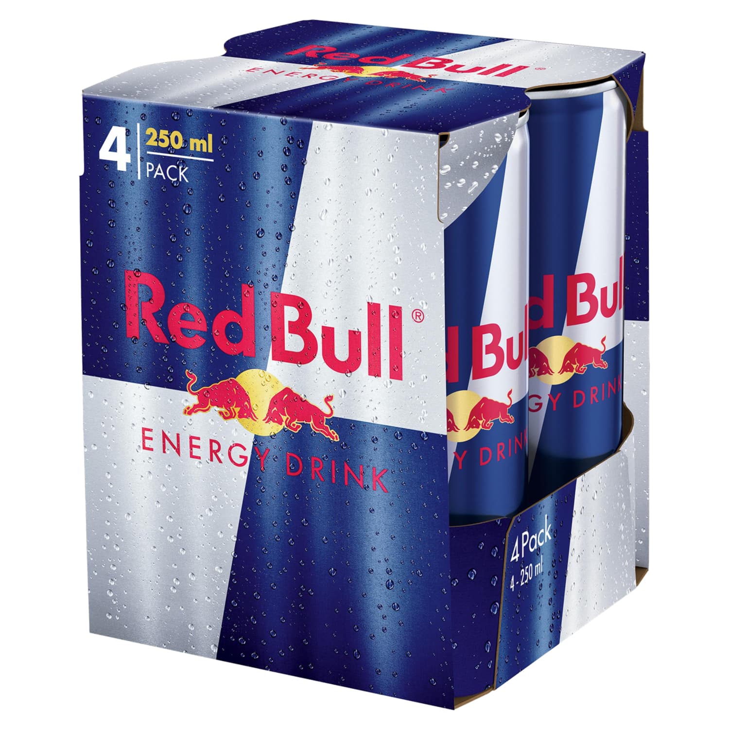 Энергетический напиток RED BULL, 4 x 250мл