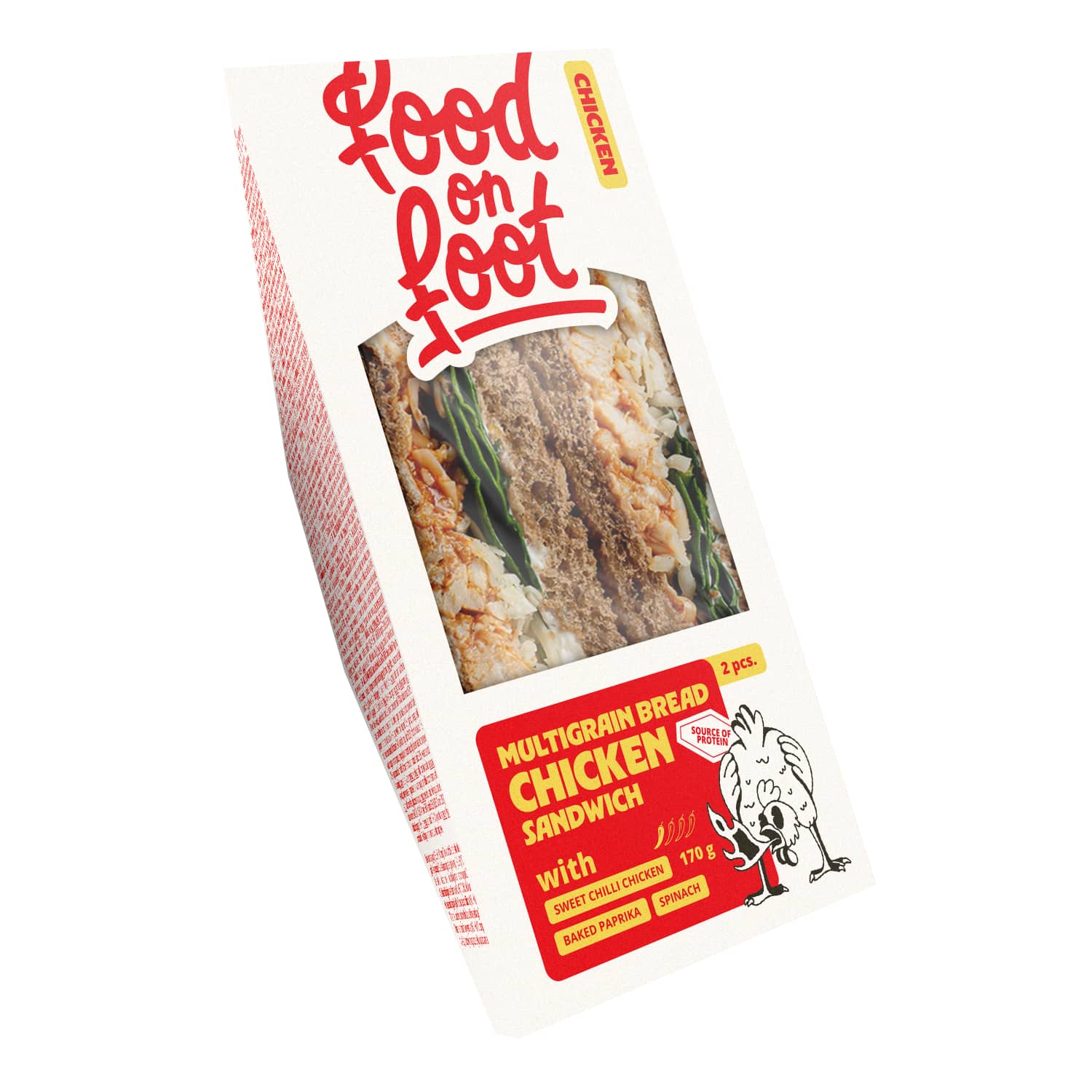 Sumušt. su saldž. višt. FOOD ON FOOT, 170 g
