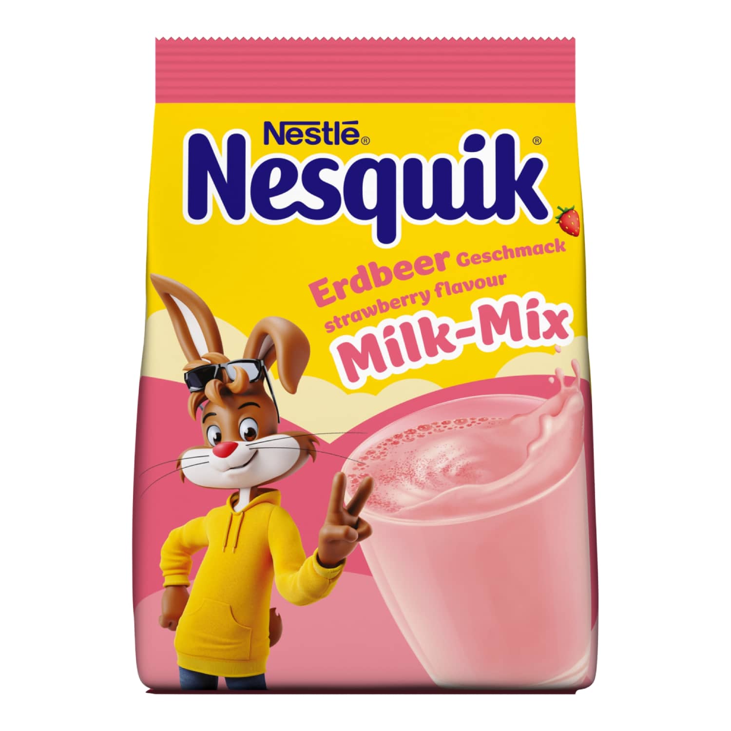 Drink NESQUIK POUCH strawberry flavor, 350 g