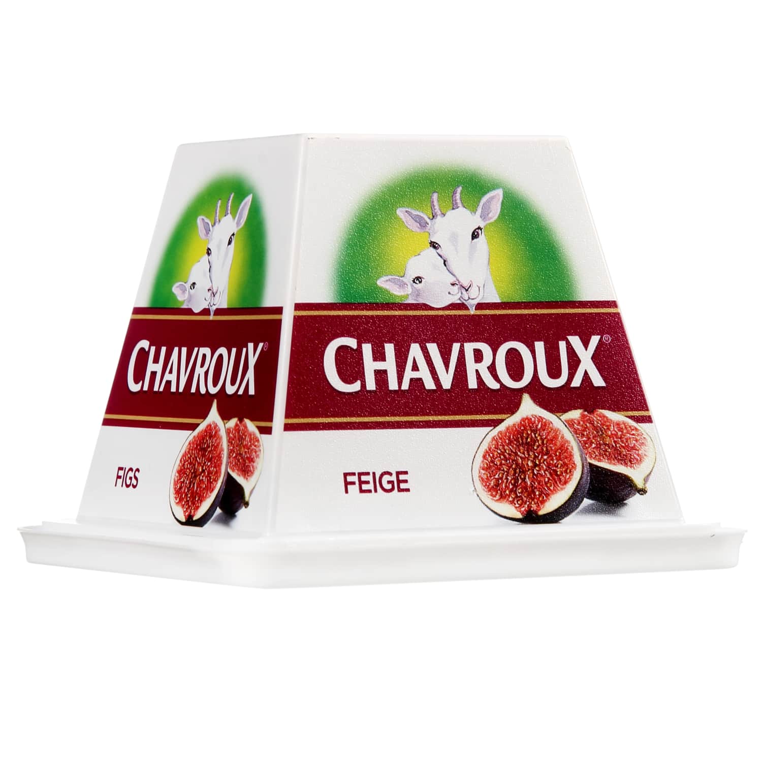 Сыр из козьего молока CHAVROUX с инжиром, 150г