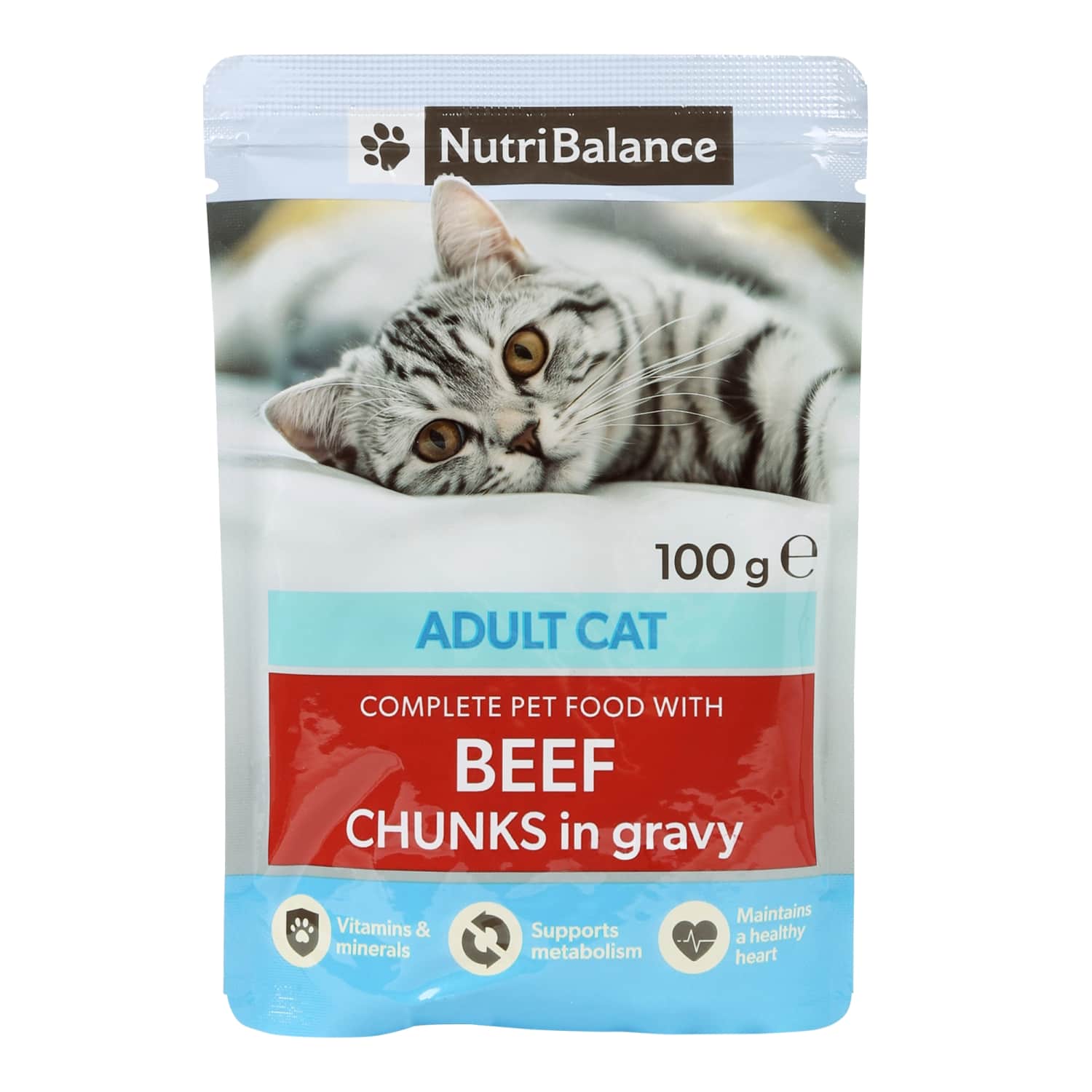 Kač. ėdalas su jaut. gab. NUTRIBALANCE, 100 g