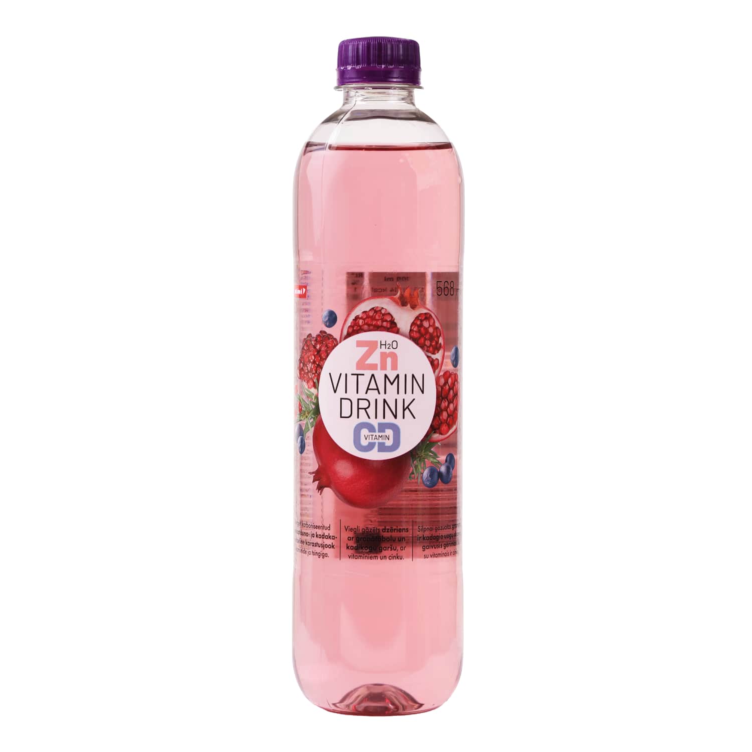 Leng. gaz. gėr. RIMI POMEGR. - JUNIP. 0,568 l