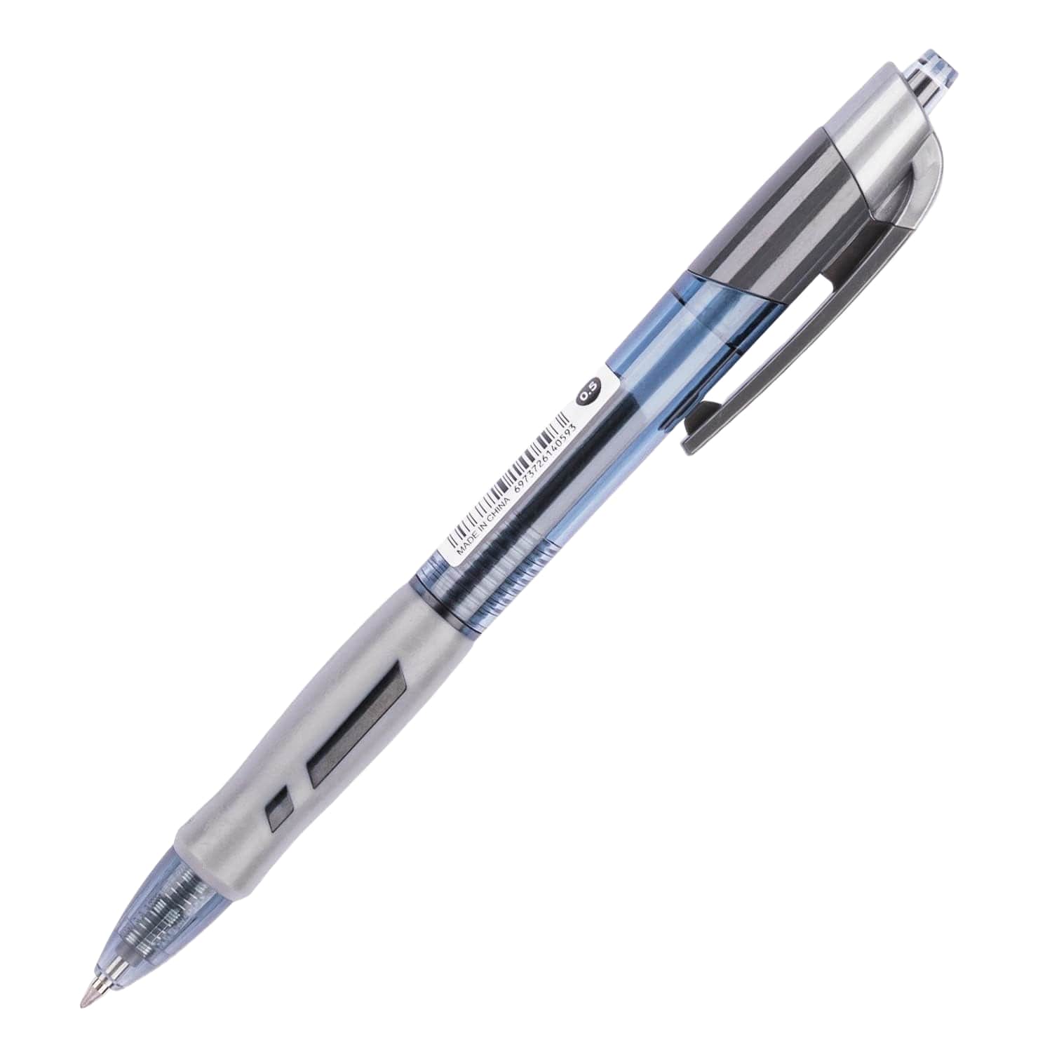Gelinis rašiklis DELI G08, 0,5 mm, juodas