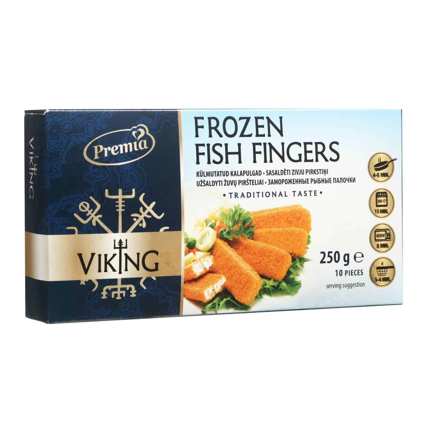 Рыбные палочки VIKING, 51% рыбы